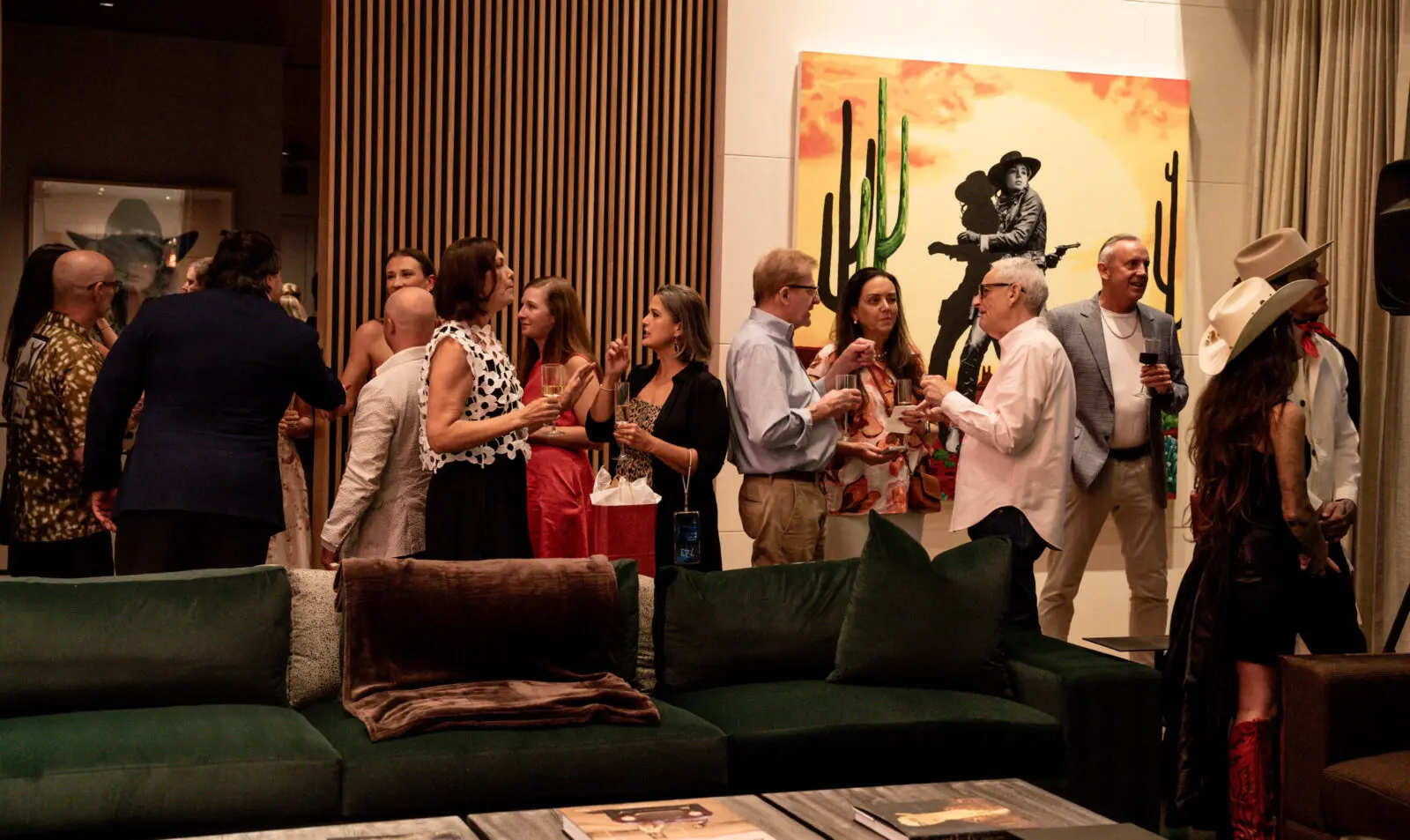Just days after the finishing touches were put on his North Dallas estate, Chad Ellard did the unexpected: He opened his Prestonwood home to friends, family, and those fortunate enough to receive a personal invitation. 
 (Photo by  Meraf Berhanu)