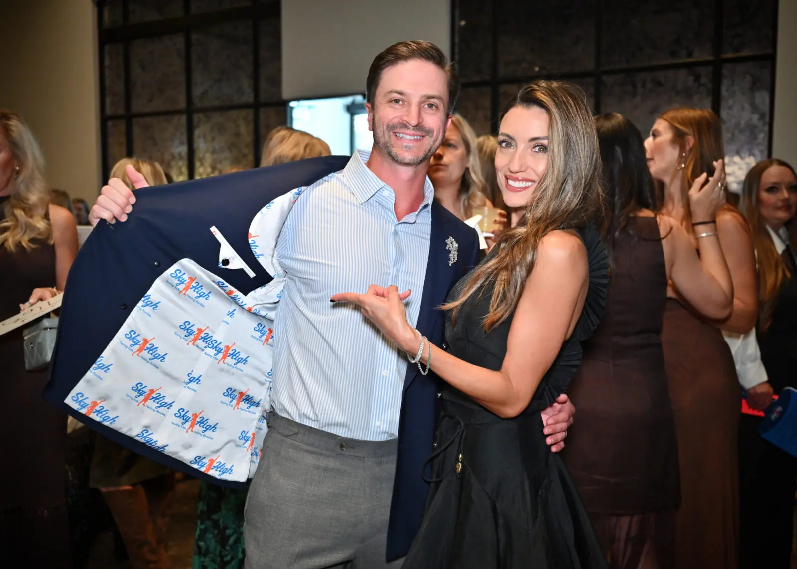 Danny & Iris Shaftel at Sky High for Kids (Photo by Alex Montoya)