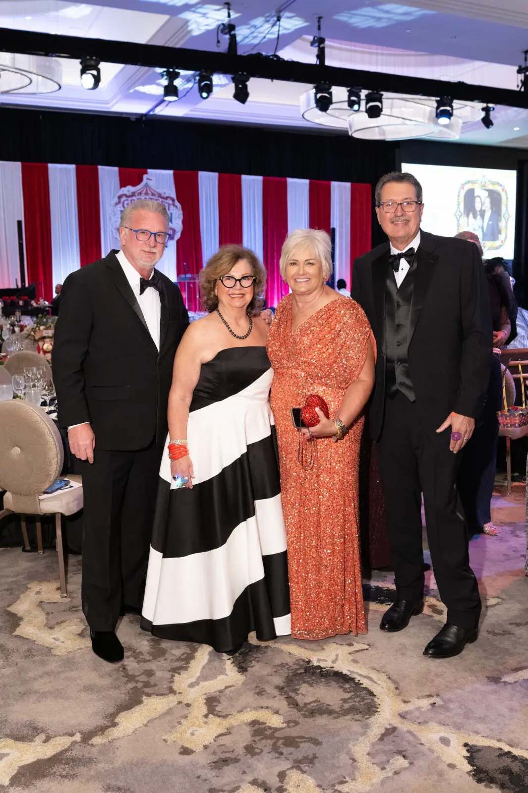 Mission of Yahweh gala chairs Danny & Robin  Klaes with Kari & John Work (Photo by Daniel Ortiz)