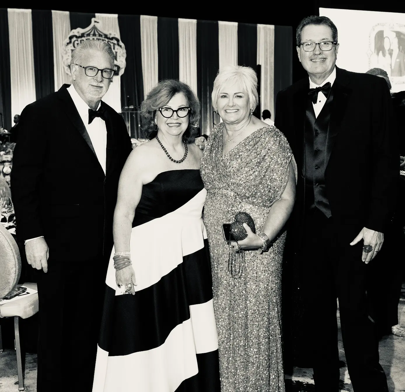 Mission of Yahweh gala chairs Danny & Robin  Klaes with Kari & John Work (Photo by Daniel Ortiz)