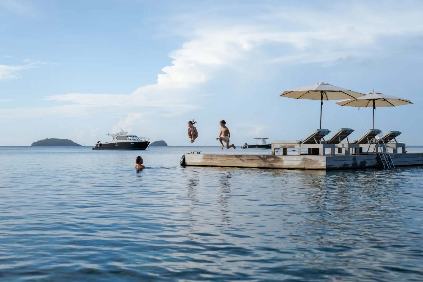 Although Kokomo Private Island is incredibly family friendly, couples and honeymooners have their own quiet corners of the island. 