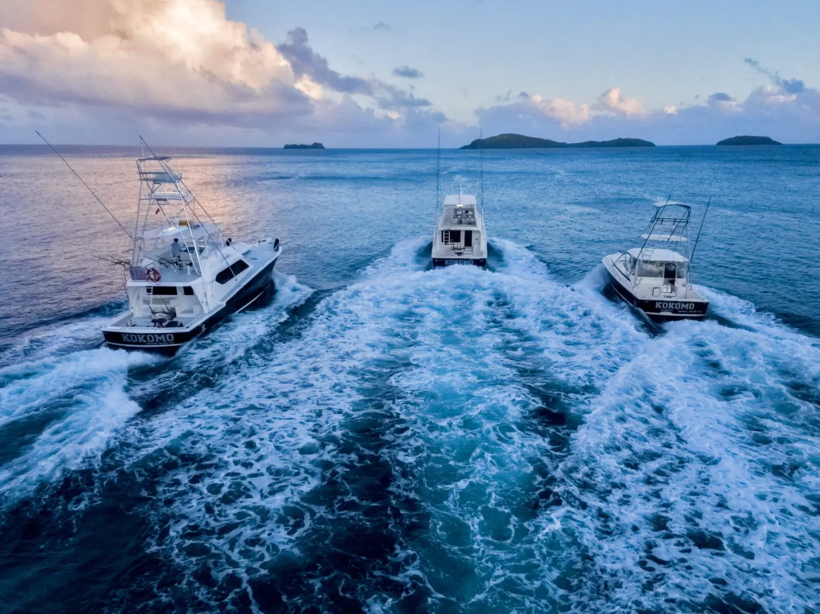Kokomo has 12 guest vessels for adventures like fishing, diving, island hopping, snorkeling and sunset cocktail cruises. 