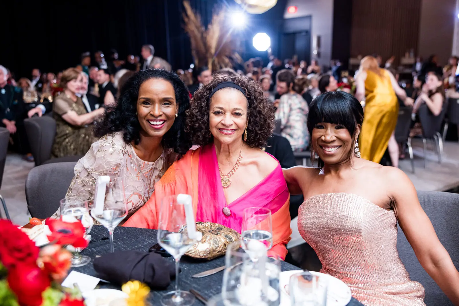 Winell Herron, Debbie Allen. Lauren Anderson at the Houston Arts Alliance 20th anniversary gala 