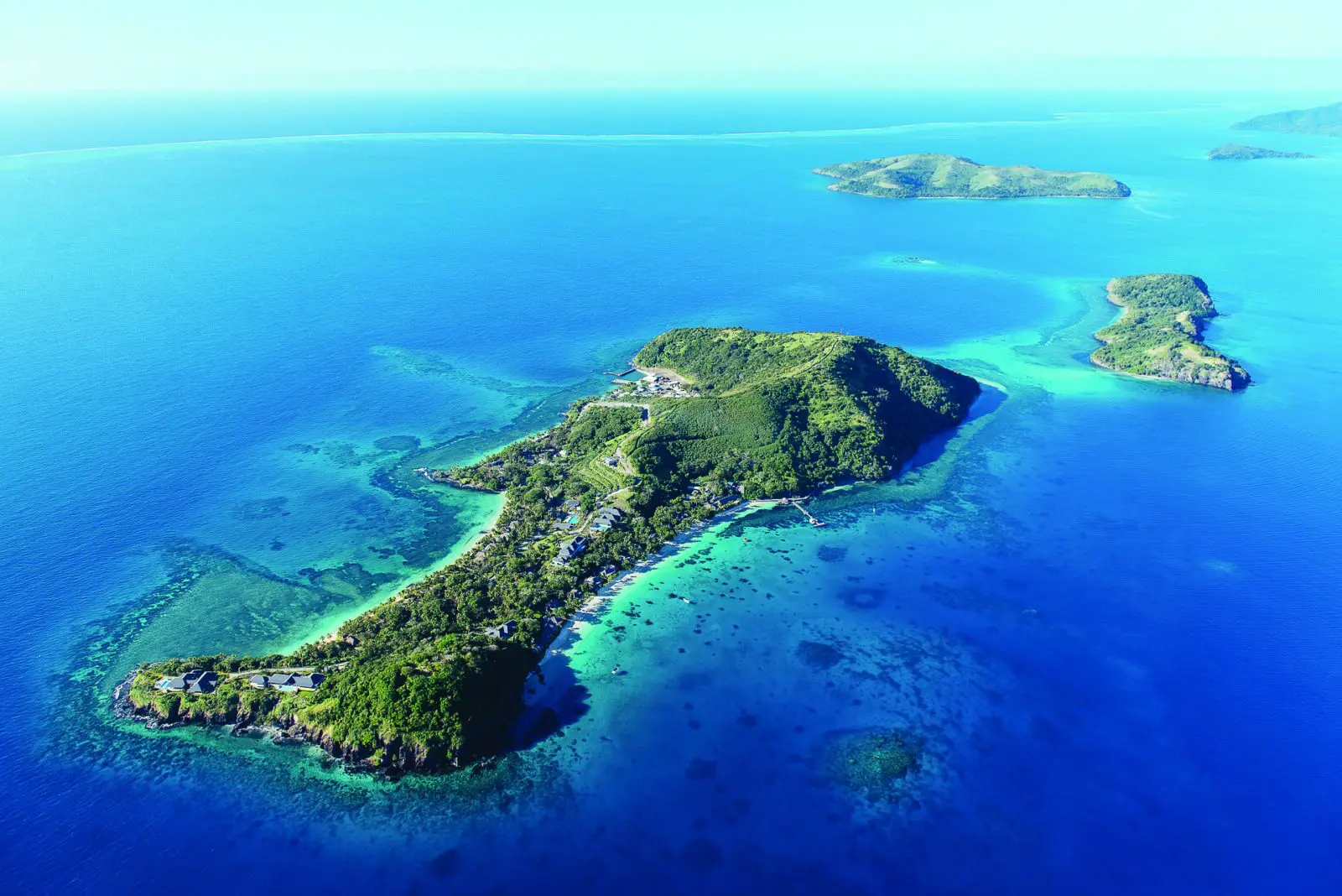Kokomo Private Island is a 140-acre luxury retreat on Fiji's Great Astrolabe Reef, built by the Walker family to bring every generation of a family together on one impeccably doting, laid-back island.