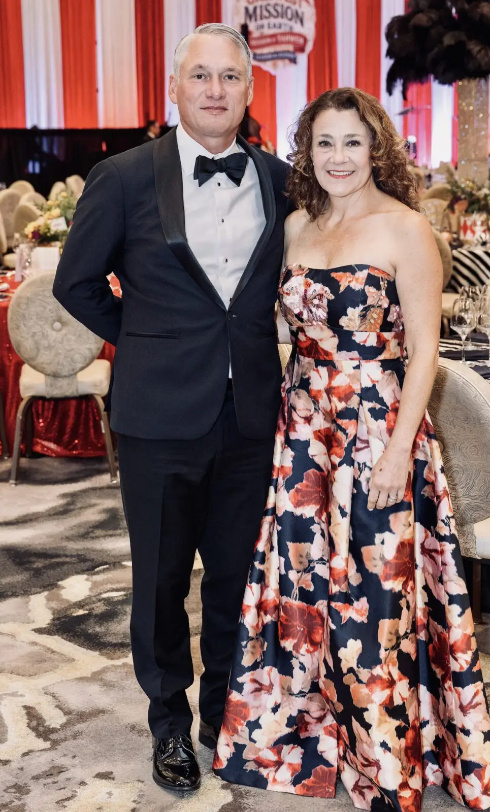 Jay & Lara Bany at the Mission of Yahweh gala (Photo by Jacob Power)