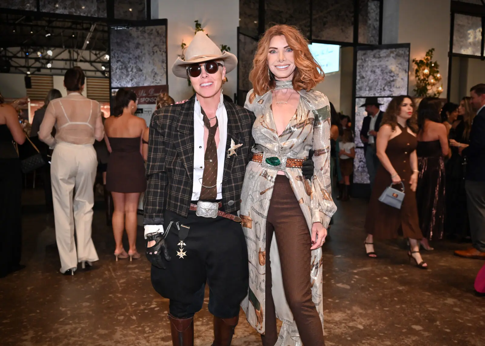 Laura Goodson, Marla Hurley at Sky High for kids (Photo by Alex Montoya)