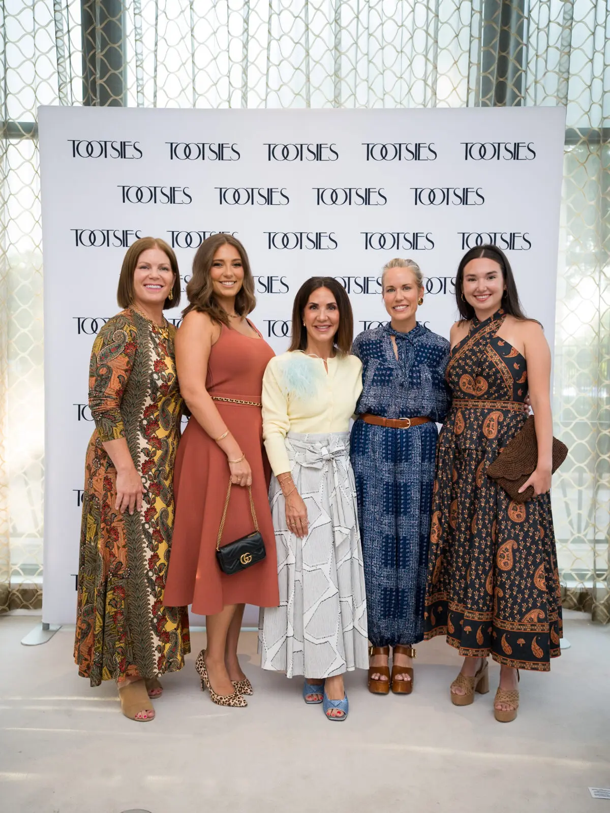 Lauren Levicki Courville, Dani Kattan, Courtney Zavala, Hunter Bell, Anna McGrath at Women of Wardrobe's 23rd annual Summer Soiree at Tootsies