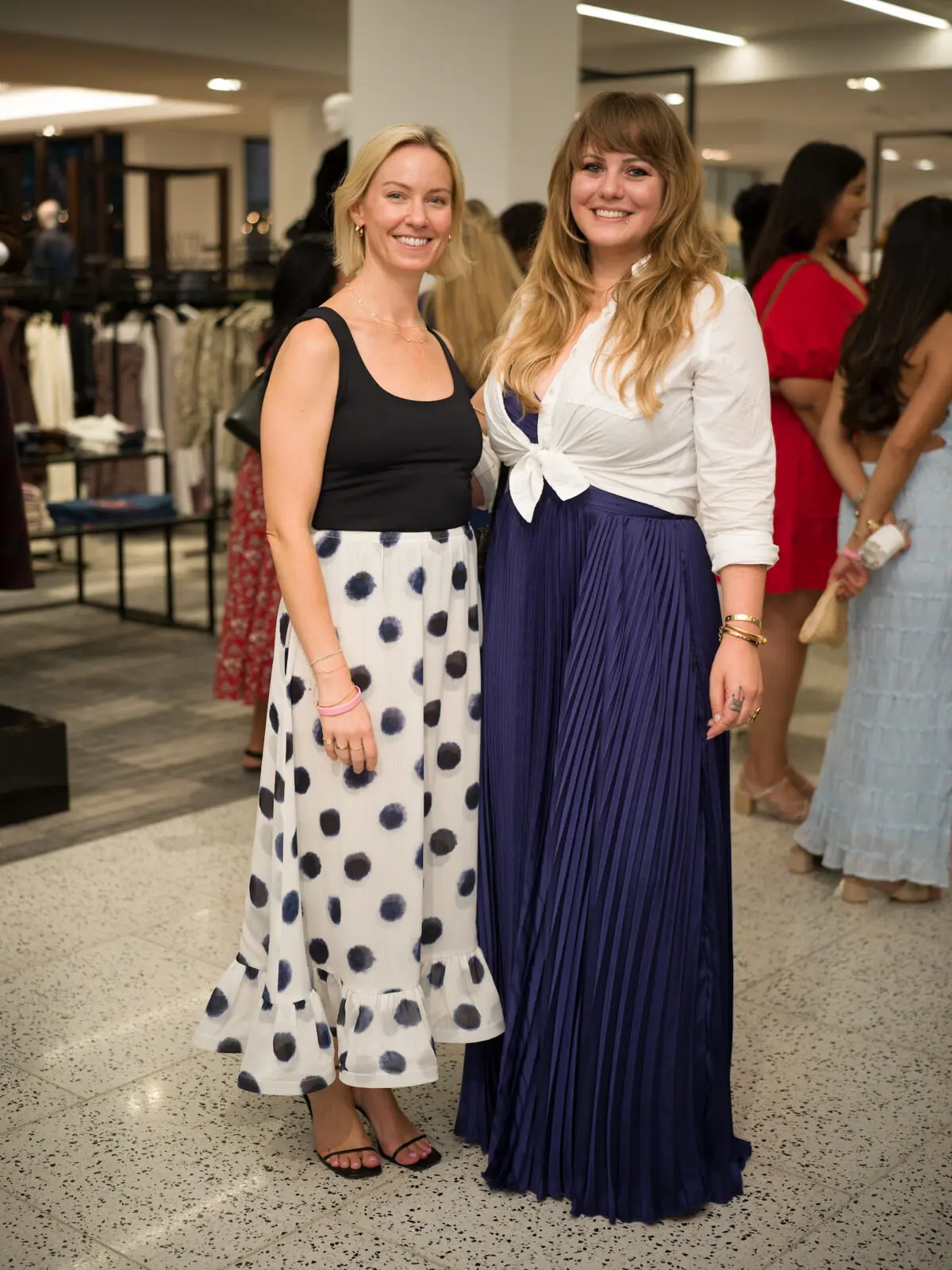 Lauren Wills Grover, Lizzy Welch at Women of Wardrobe's 23rd annual Summer Soiree at Tootsies