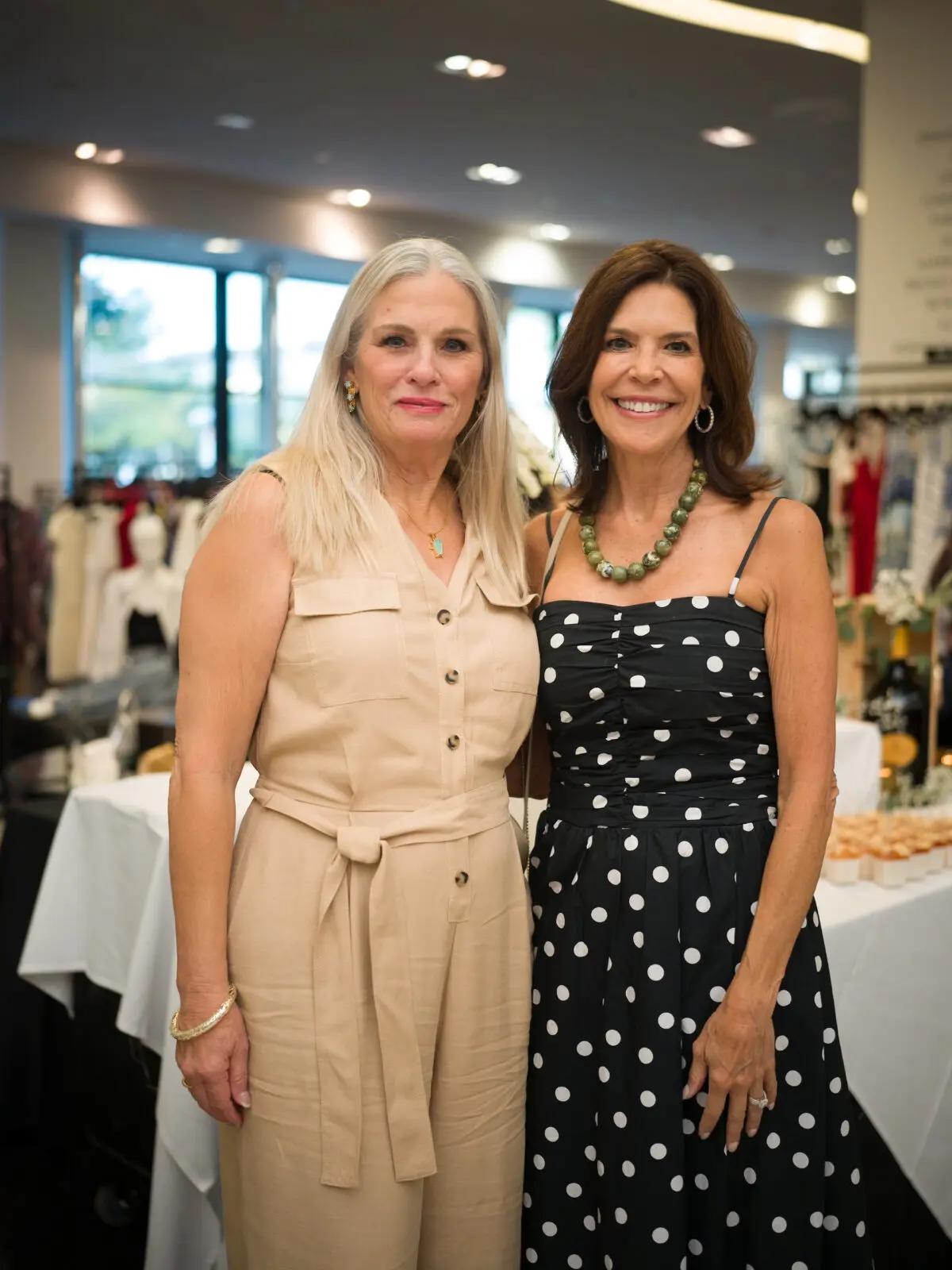 Laurie Ramsey, Robin Segesta at Women of Wardrobe's 23rd annual Summer Soiree at Tootsies