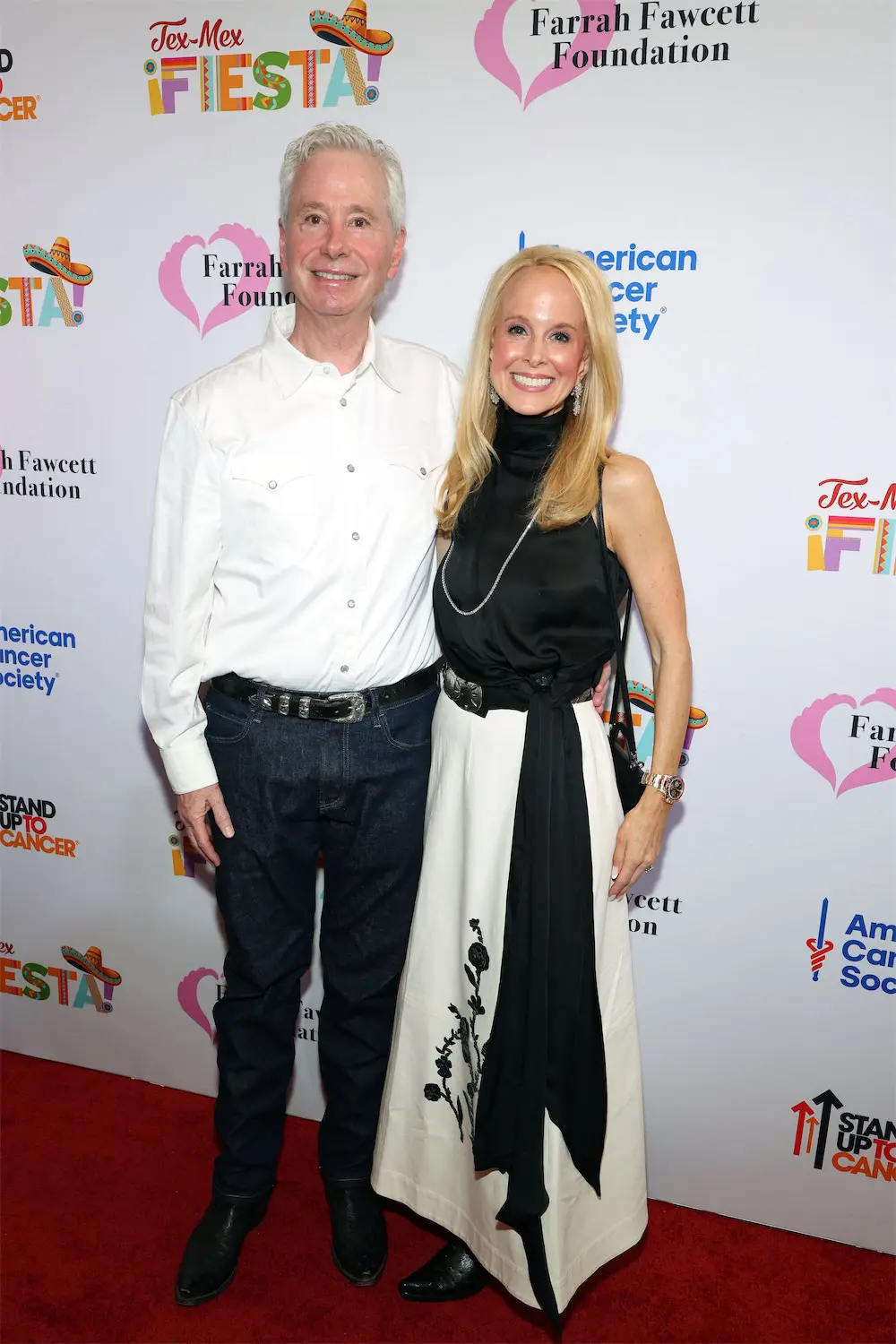 Lawrence and Katy Bock (Photo by Rick Kern, Getty Images)
