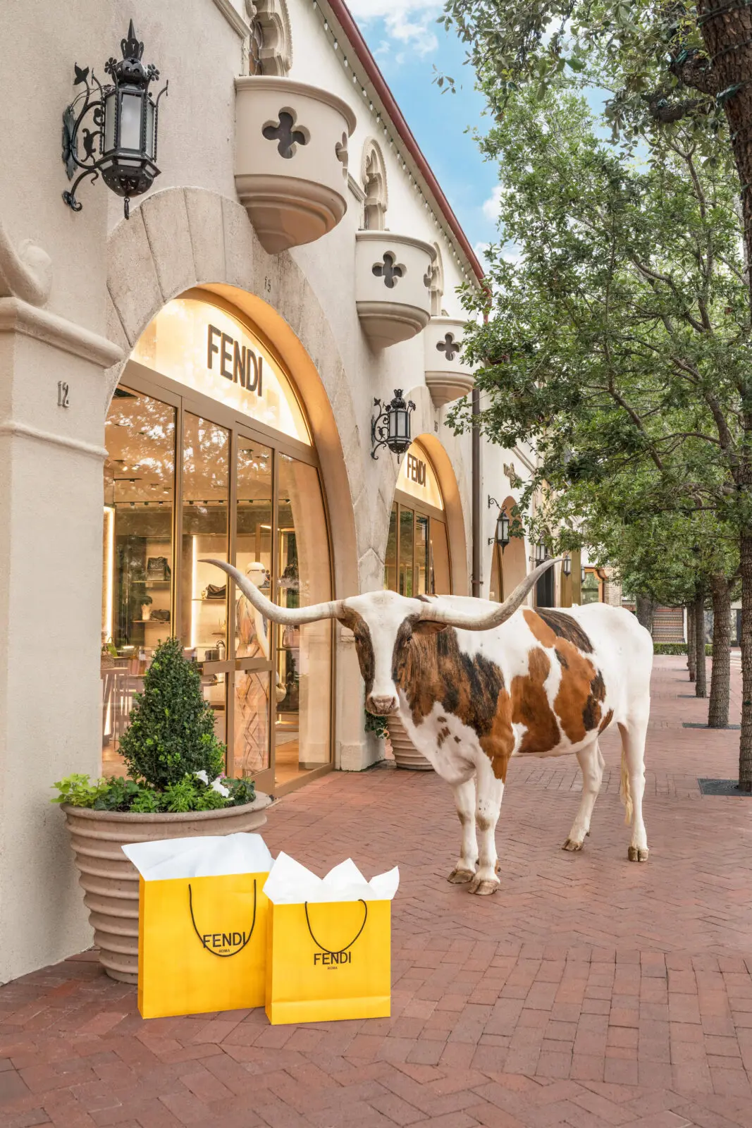 Gray Malin, "Longhorn Shopping Spree, Highland Park Village," 2026