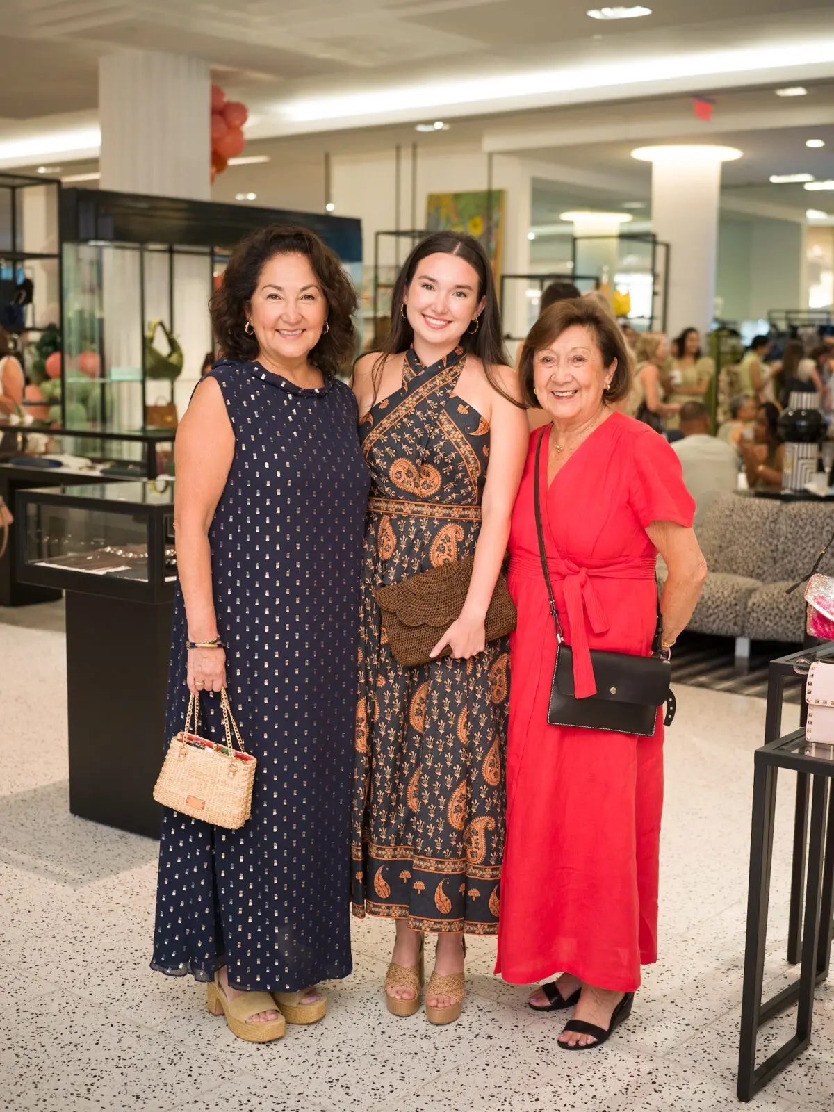 Maria Stuardo Perez, Paulina McGrath, Anna McGrath at Women of Wardrobe's 23rd annual Summer Soiree at Tootsies