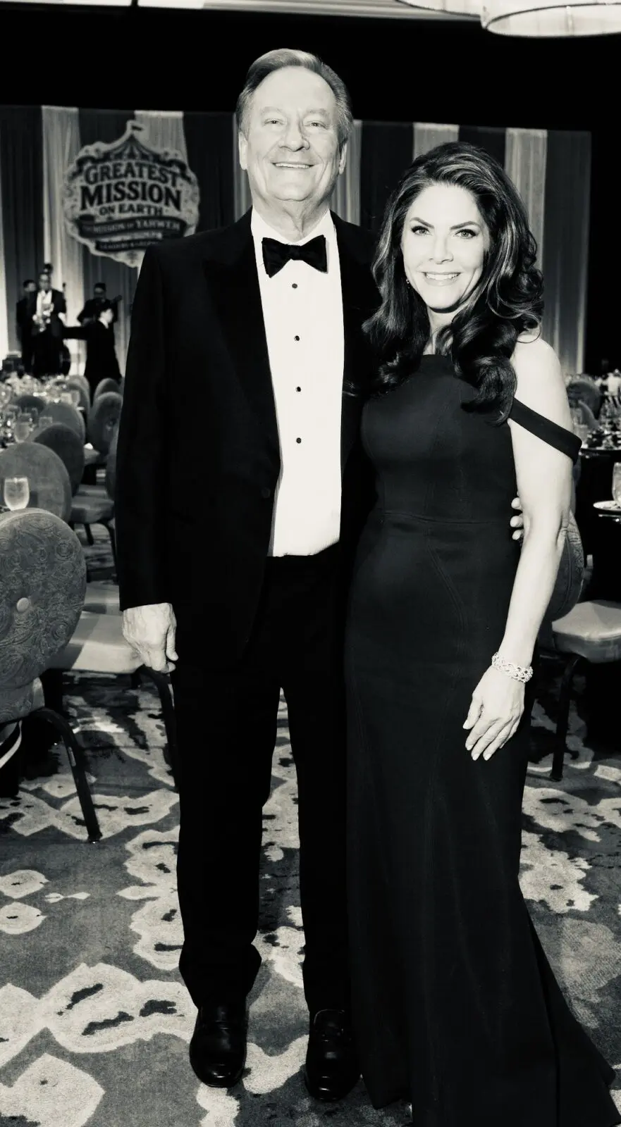 Mark Haas & Monica Hartland at the Mission of Yahweh gala (Photo by Daniel Ortiz)