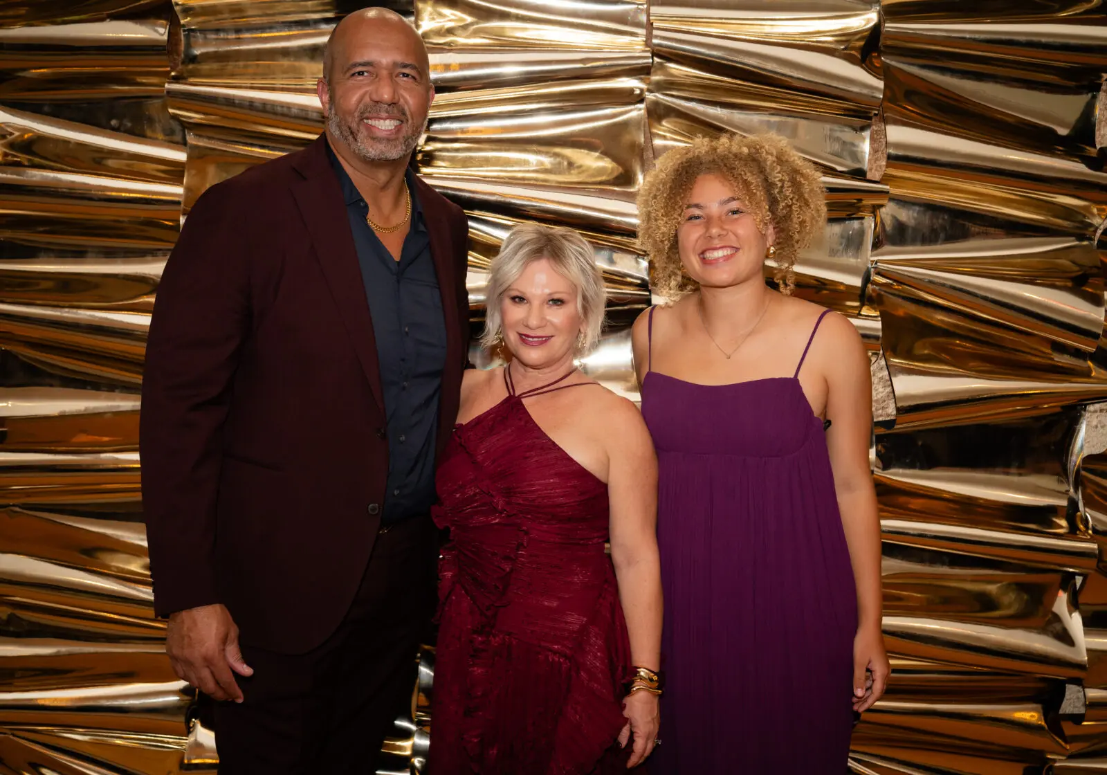 Michael Carr & DeAnn Carrr, Kendall Carr at the Houston Arts Alliance 20th anniversary gala (Photo by Jakayla Monay)