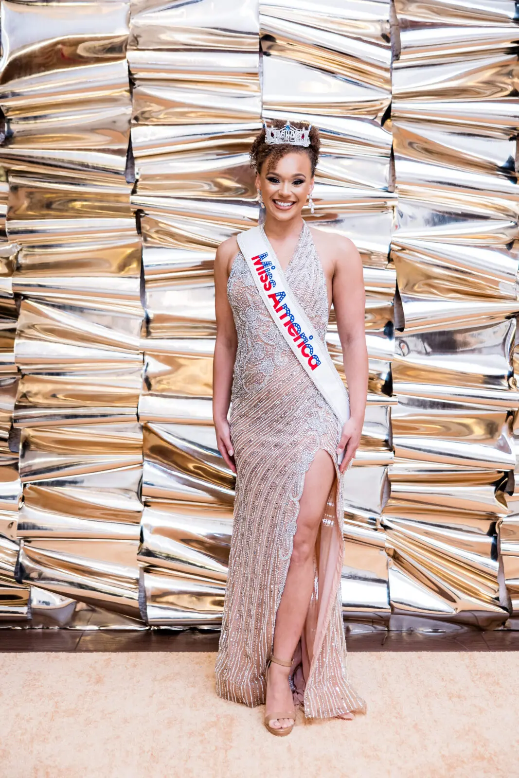 Miss America Regan Hutsell at the Houston Arts Alliance 20th anniversary gala (Photo by Hung L. Truong)