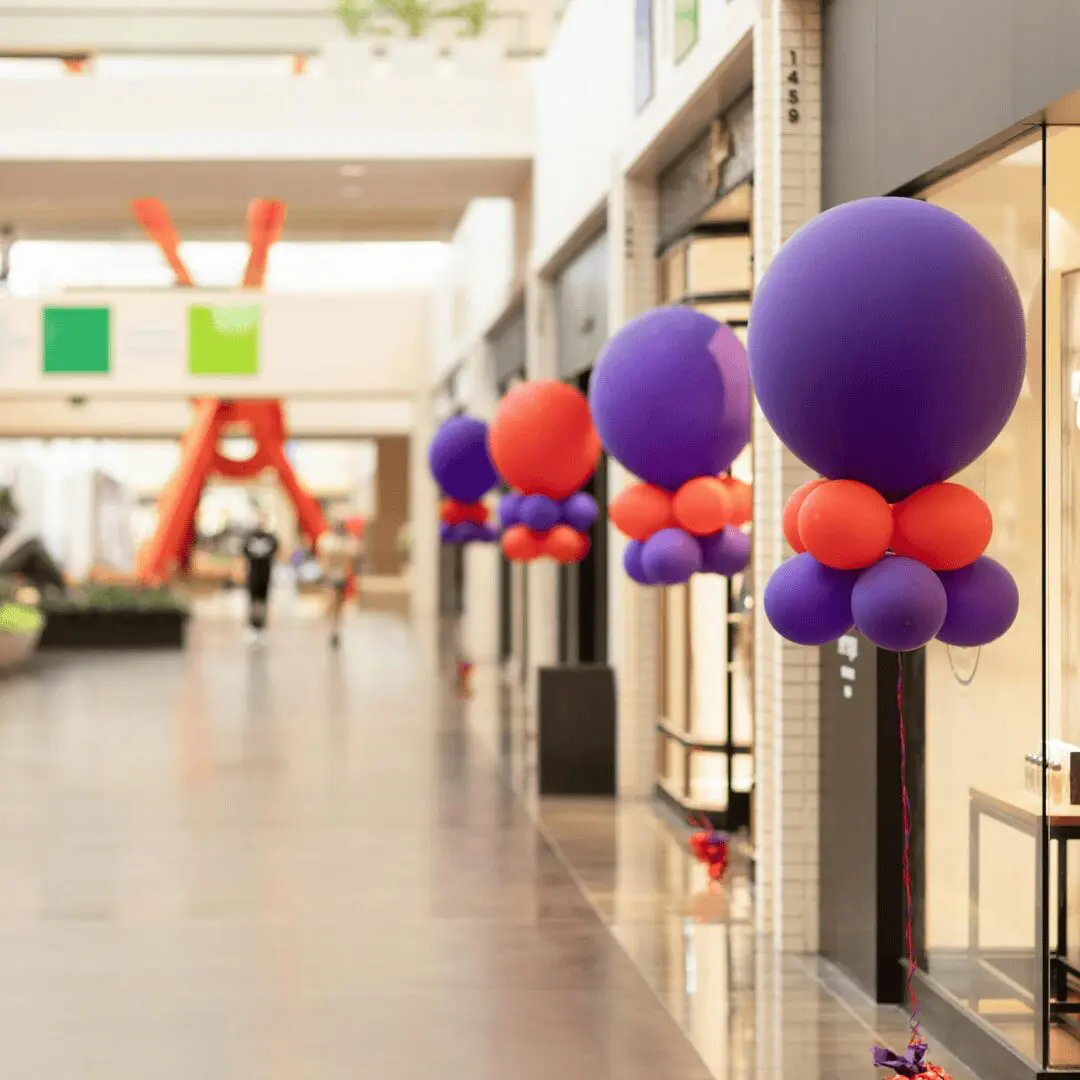 Dallasites know when those purple and red balloons go up, it’s time to pony up and do some shopping, all in the name of a good cause.
