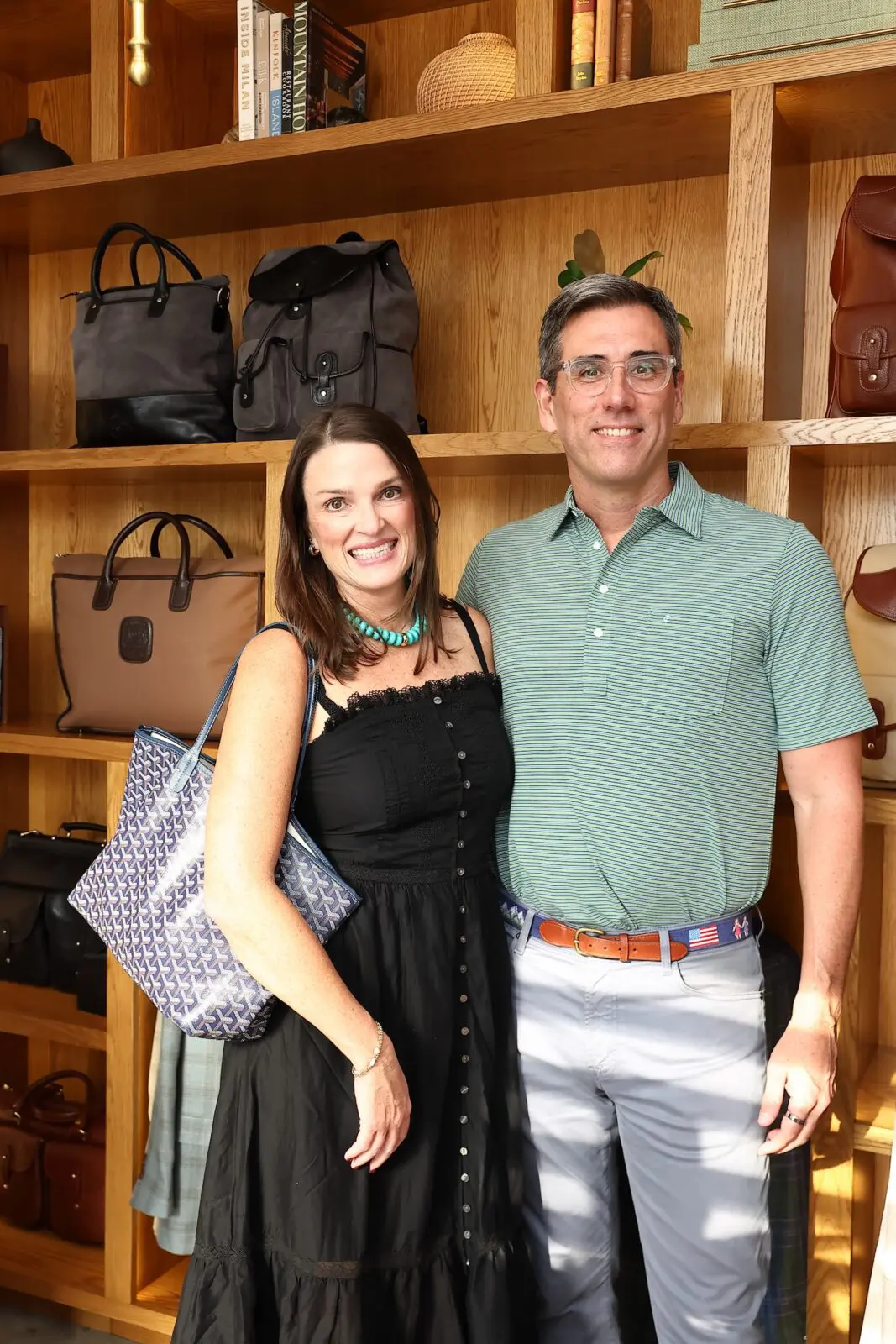Tiffany & Brian Jurkash at the Ghurka opening (Photo by Quy Tran)