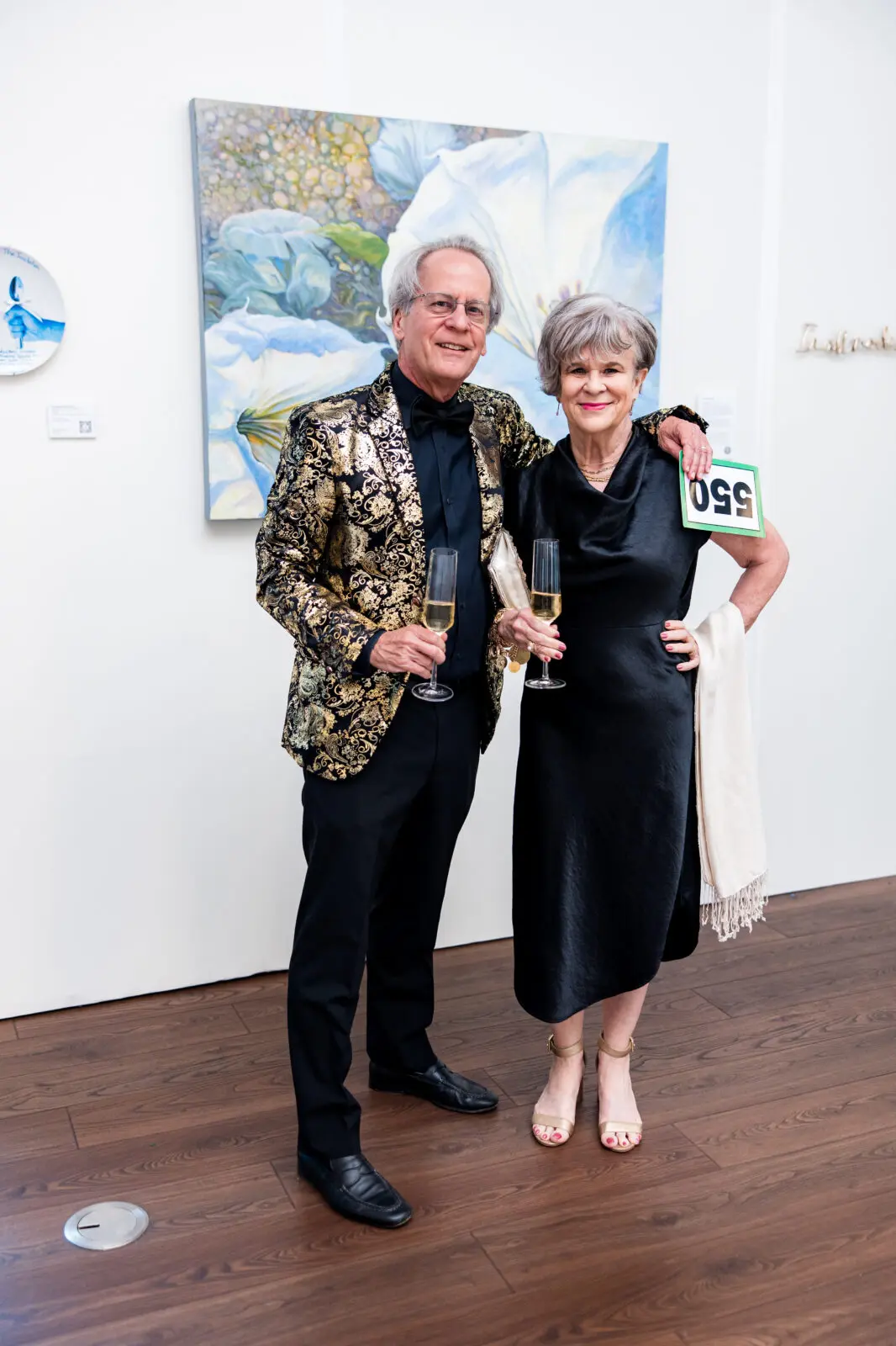 Tom Van Laan & Ruth Dreessen at the Houston Arts Alliance 20th anniversary gala
