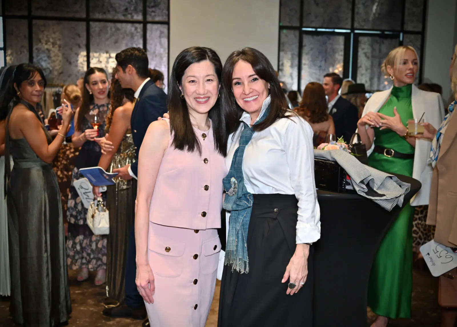Sonja Kostich, Amy Johnston at Sky High for Kids (Photo by Alex Montoya)