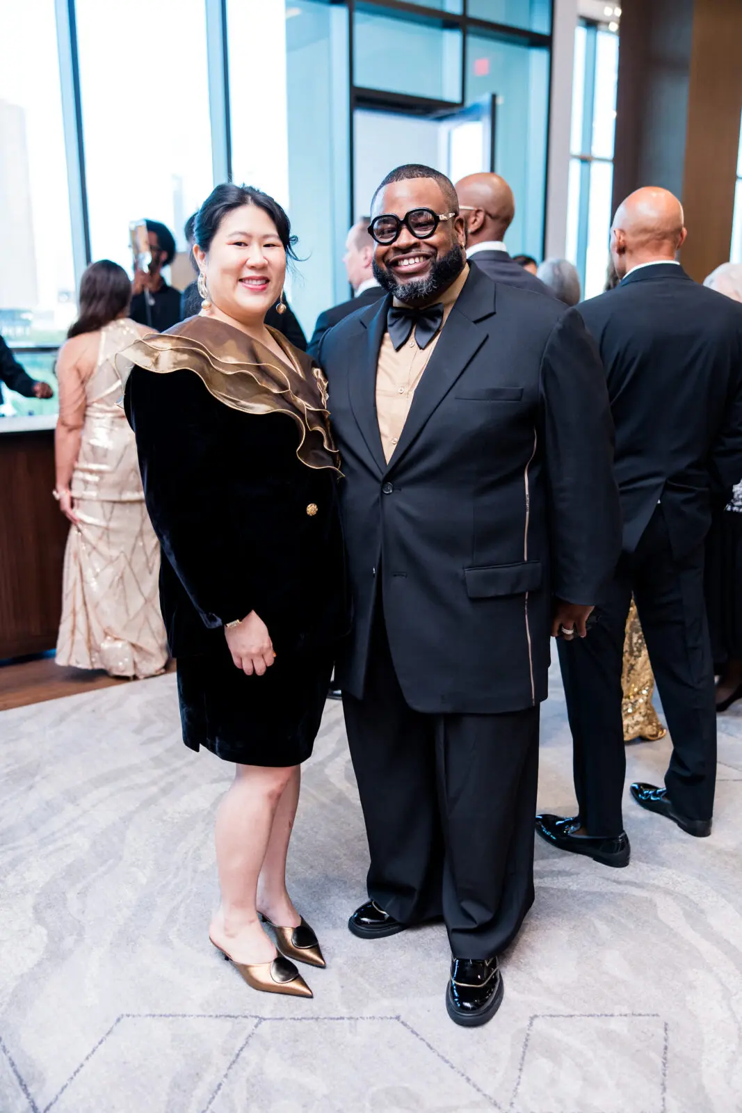 Stephanie Wong, Jackson Smith at the Houston Arts Alliance 20th anniversary gala
