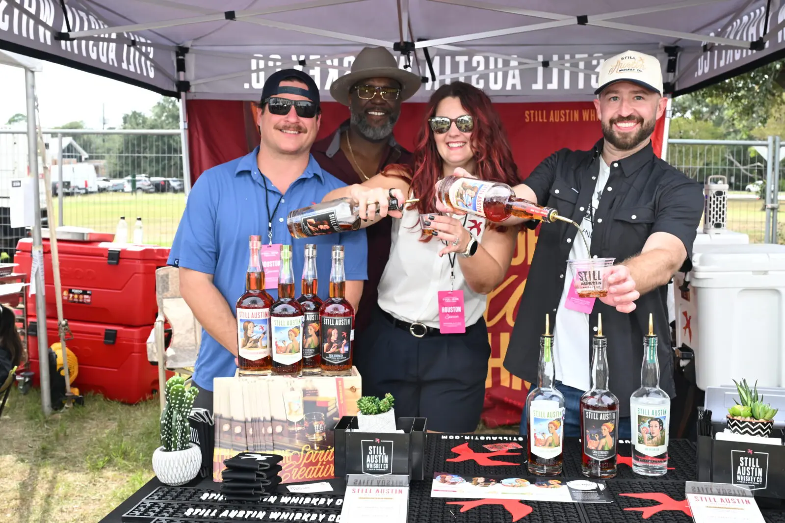 Still Austin Whiskey Company joins Houston Chefs for Farmers (Photo courtesy of Jack Opatrny)