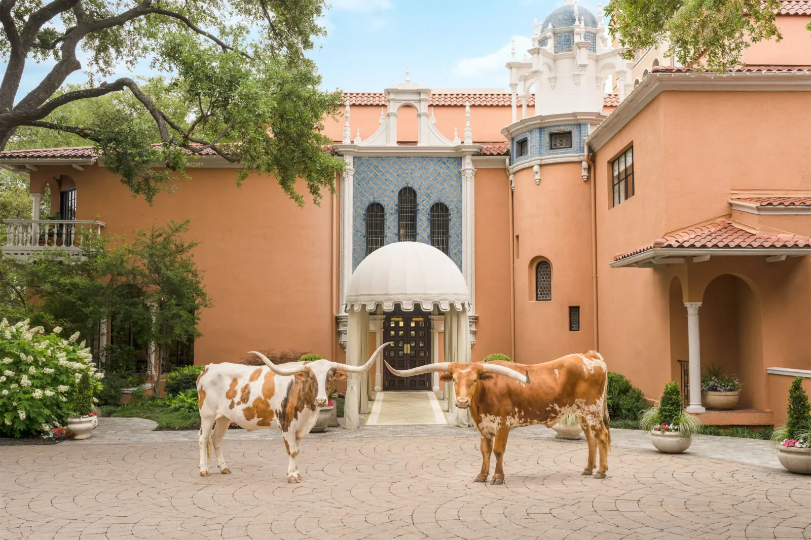 Gray Malin, "Two Longhorns, The Mansion Restaurant," 2026