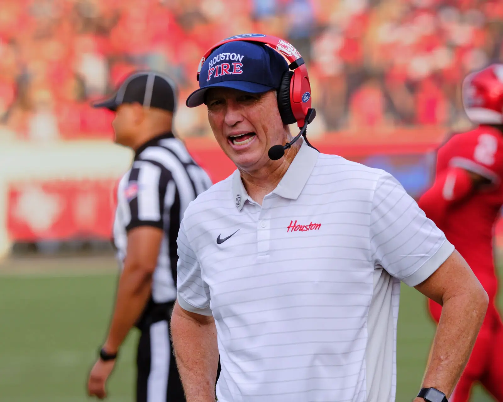 University of Houston coach Willie Fritz has a plan for his program. (Photo by F. Carter Smith)