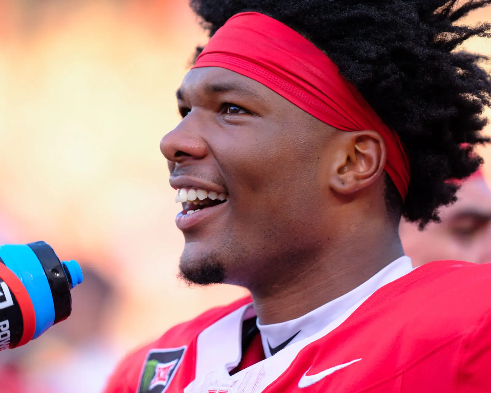 University of Houston freshman quarterback Keisean Henderson always seems to be enjoying himself and bringing that joy to others. (Photo by F. Carter Smith)