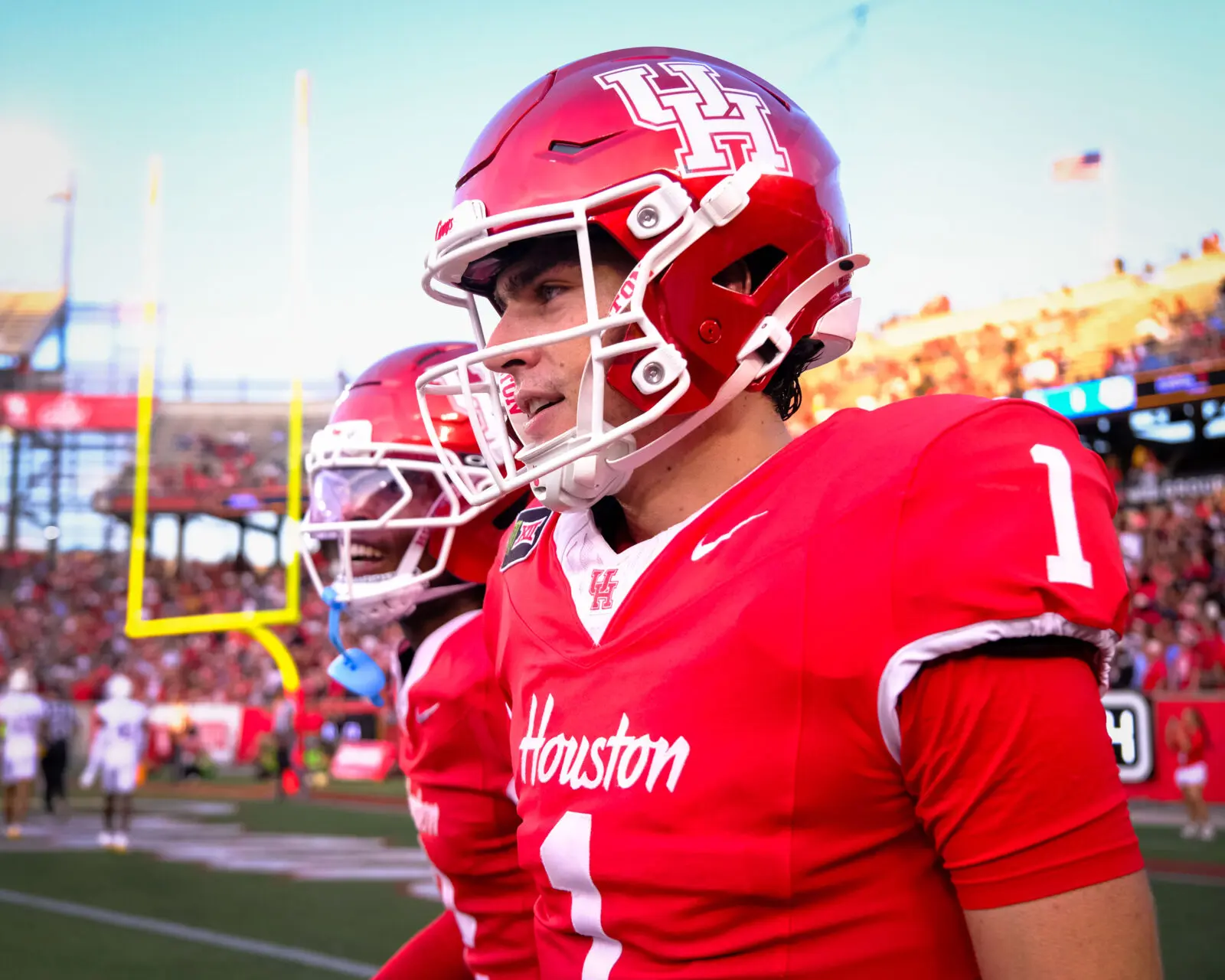 University of Houston quarterback Conner Weigman gives his entire team confidence. (Photo by F. Carter Smith)