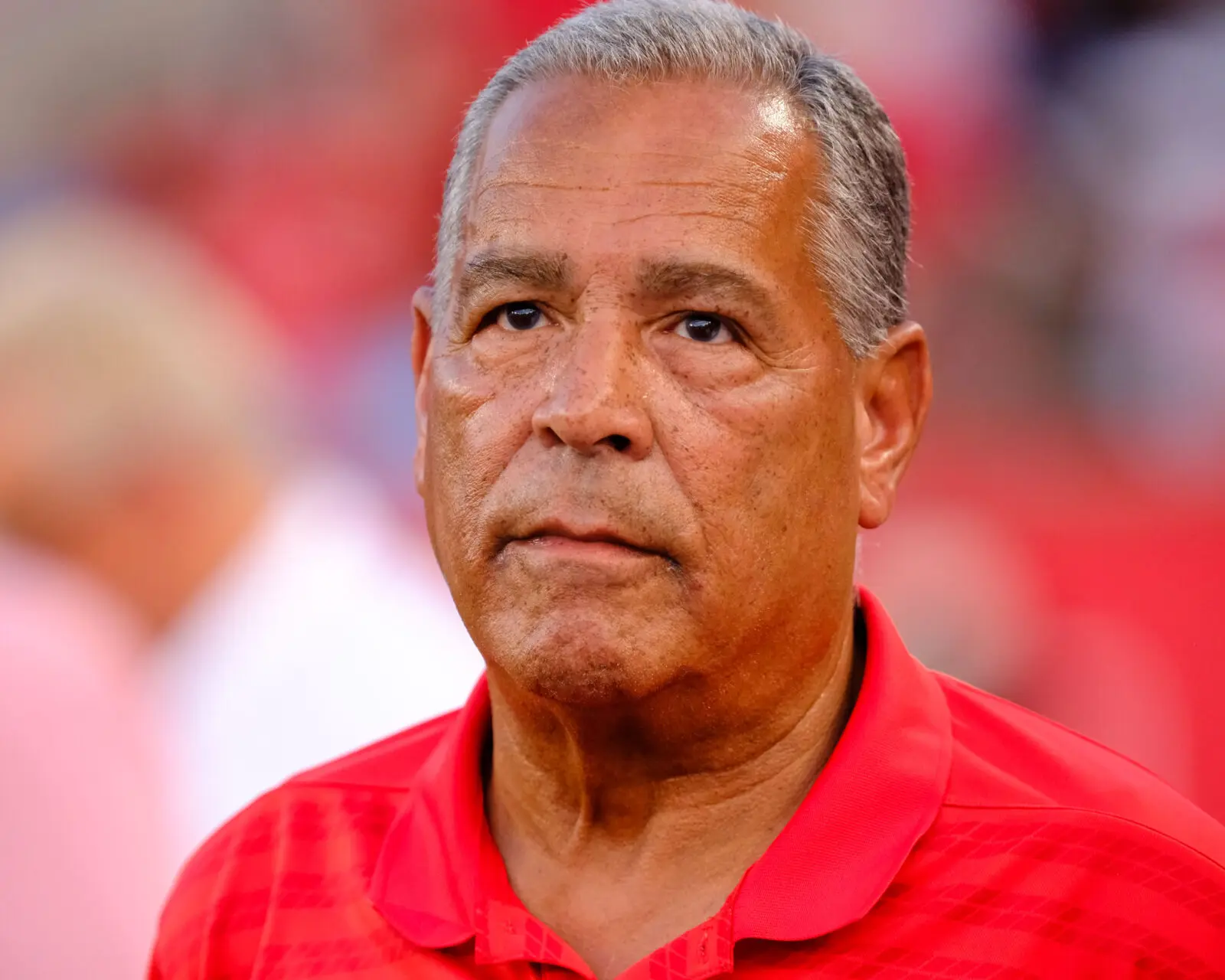 University of Houston basketball coach Kelvin Sampson is a big football supporter. (Photo by F. Carter Smith)