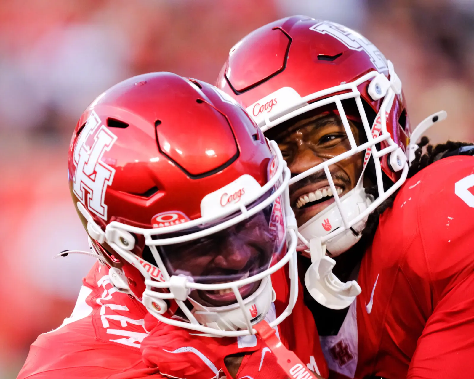 It's good to be a playmaker for this University of Houston football team.  (Photo by F. Carter Smith)