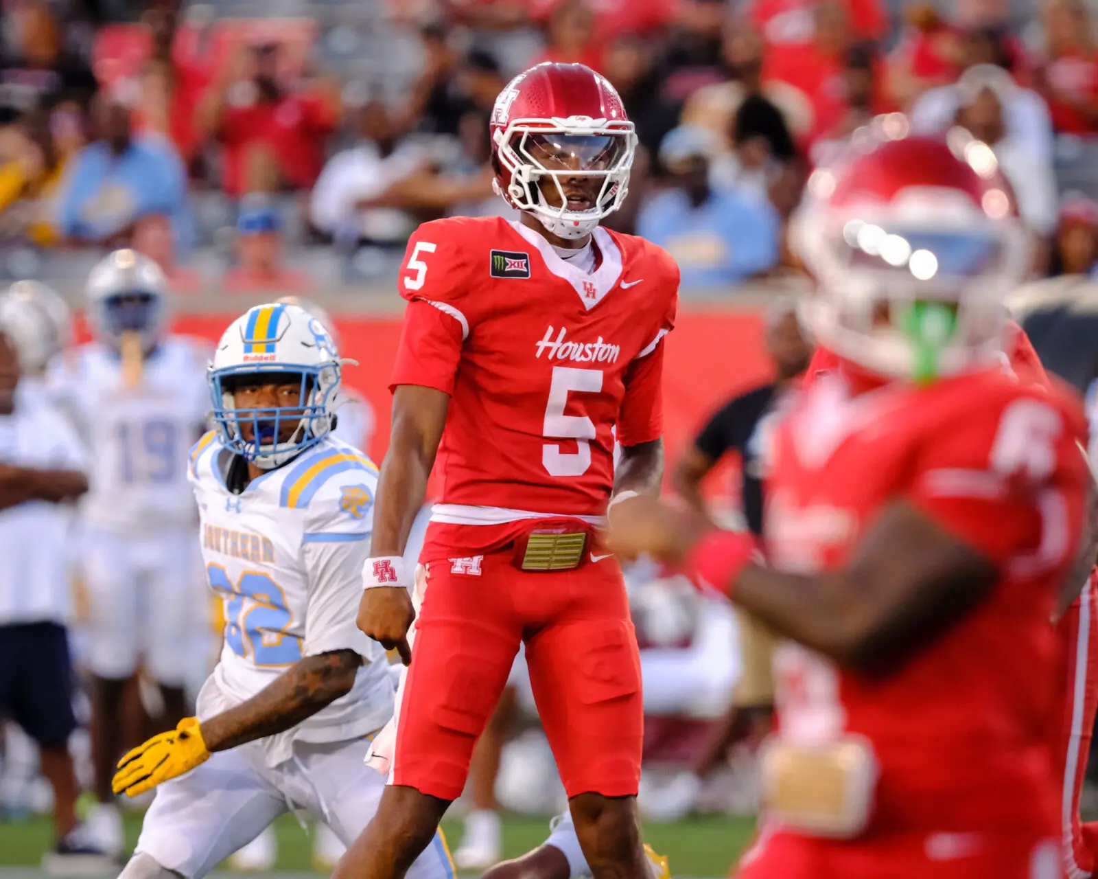 University of Houston true freshman quarterback Keisean Henderson brings star power to the Coogs. (Photo by F. Carter Smith)