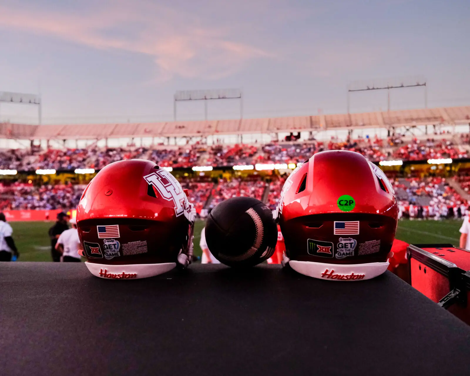 University of Houston football is on the upswing. (Photo by F. Carter Smith)