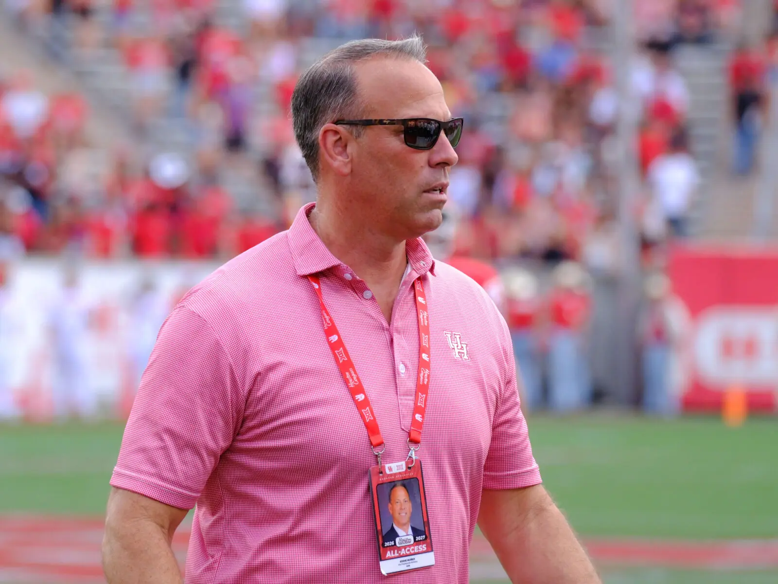University of Houston athletic director Eddie Nunez has rebuilt the athletic department in many ways. (Photo by F. Carter Smith)