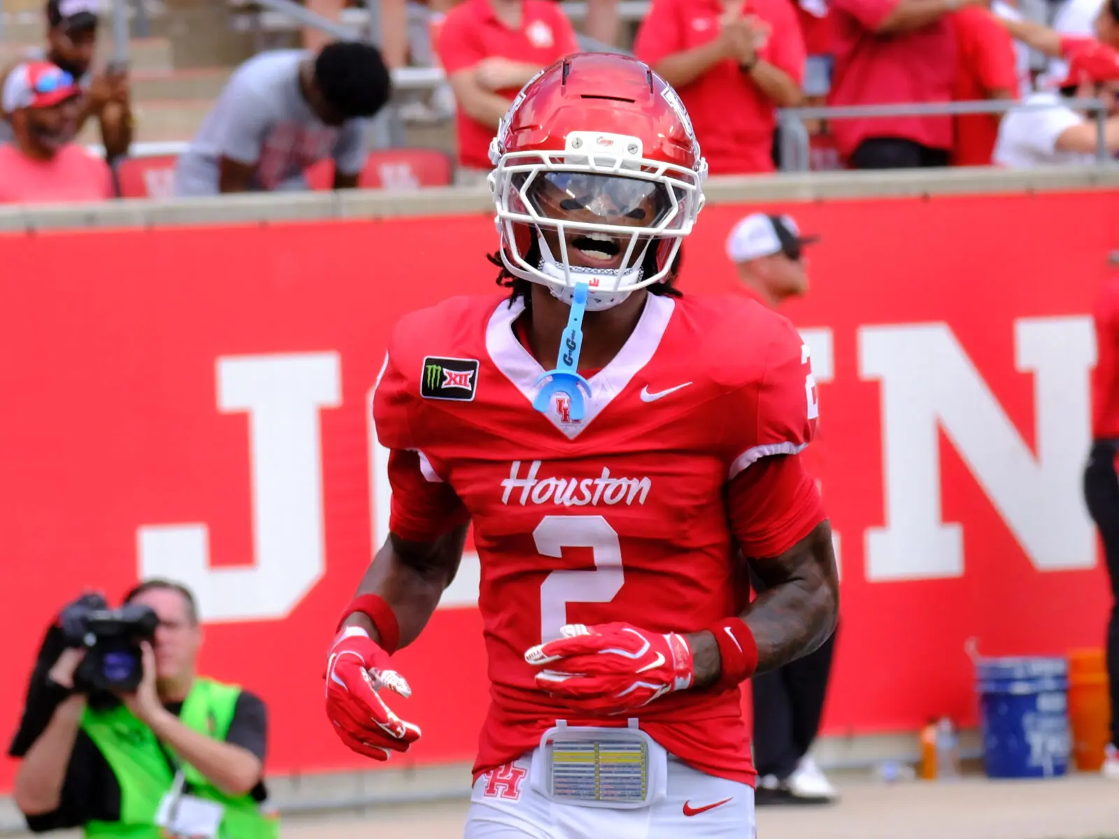 University of Houston receiver Koby Young is making more and more plays. (Photo by F. Carter Smith)