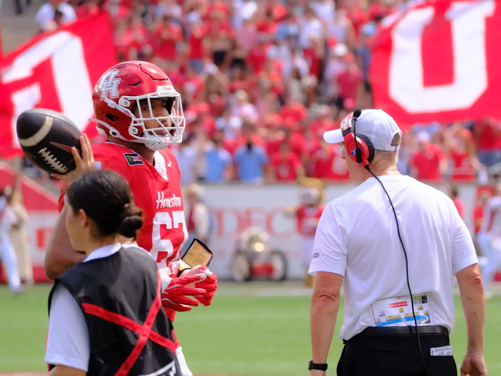 University of Houston coach Willie Fritz isn't shy to express his opinions.