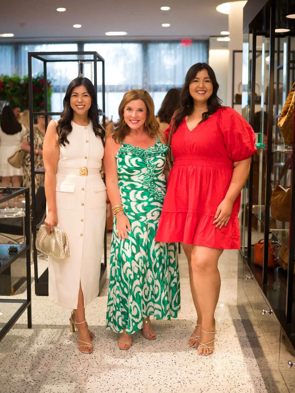Victoria Villarreal, Lara Baker, Bella Villarreal at Women of Wardrobe's 23rd annual Summer Soiree at Tootsies