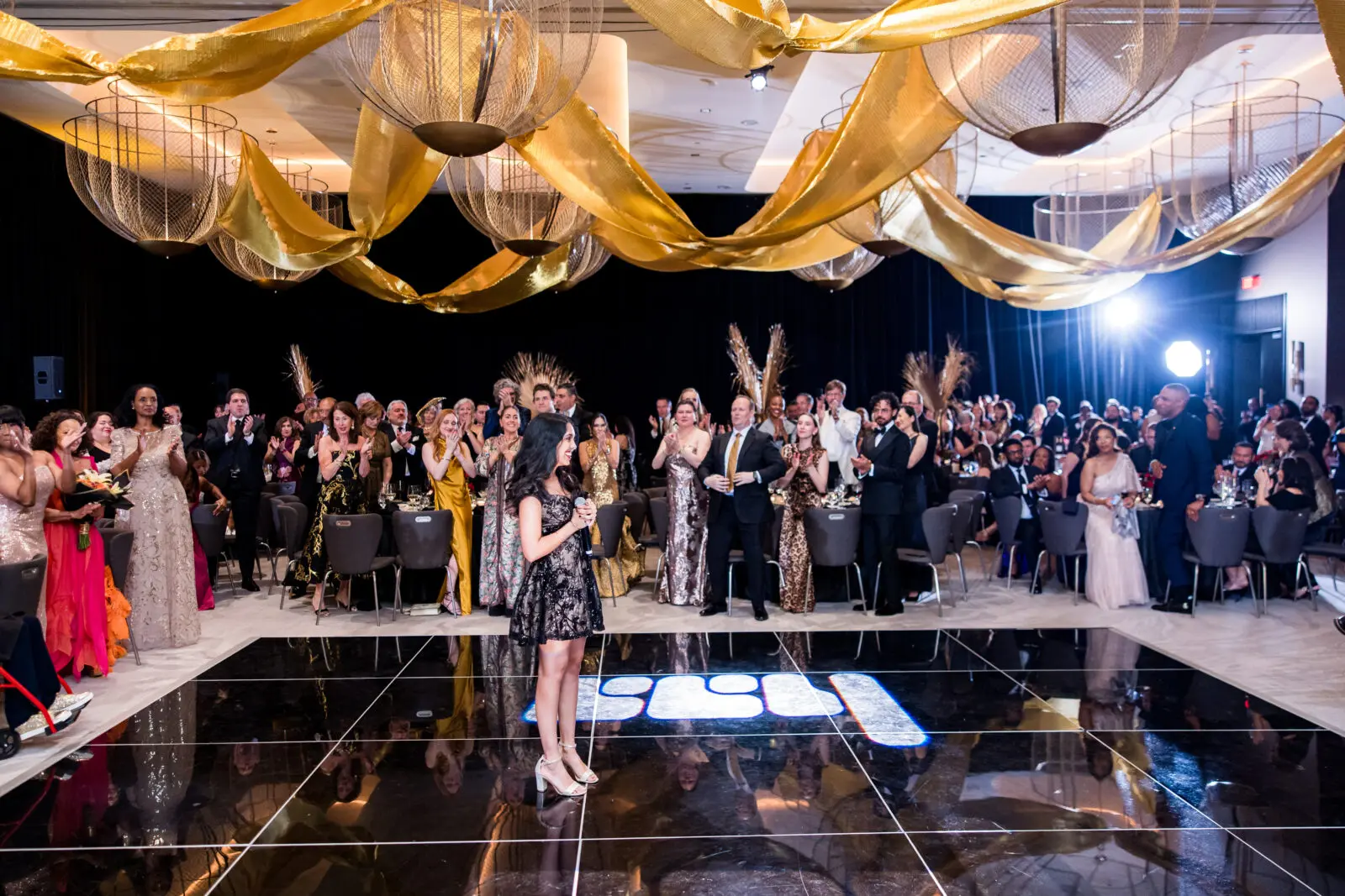 The Writing in the Schools Poet Bella Kalra receives a standing ovationBella Kalra (Photo by Hung L. Truong)
