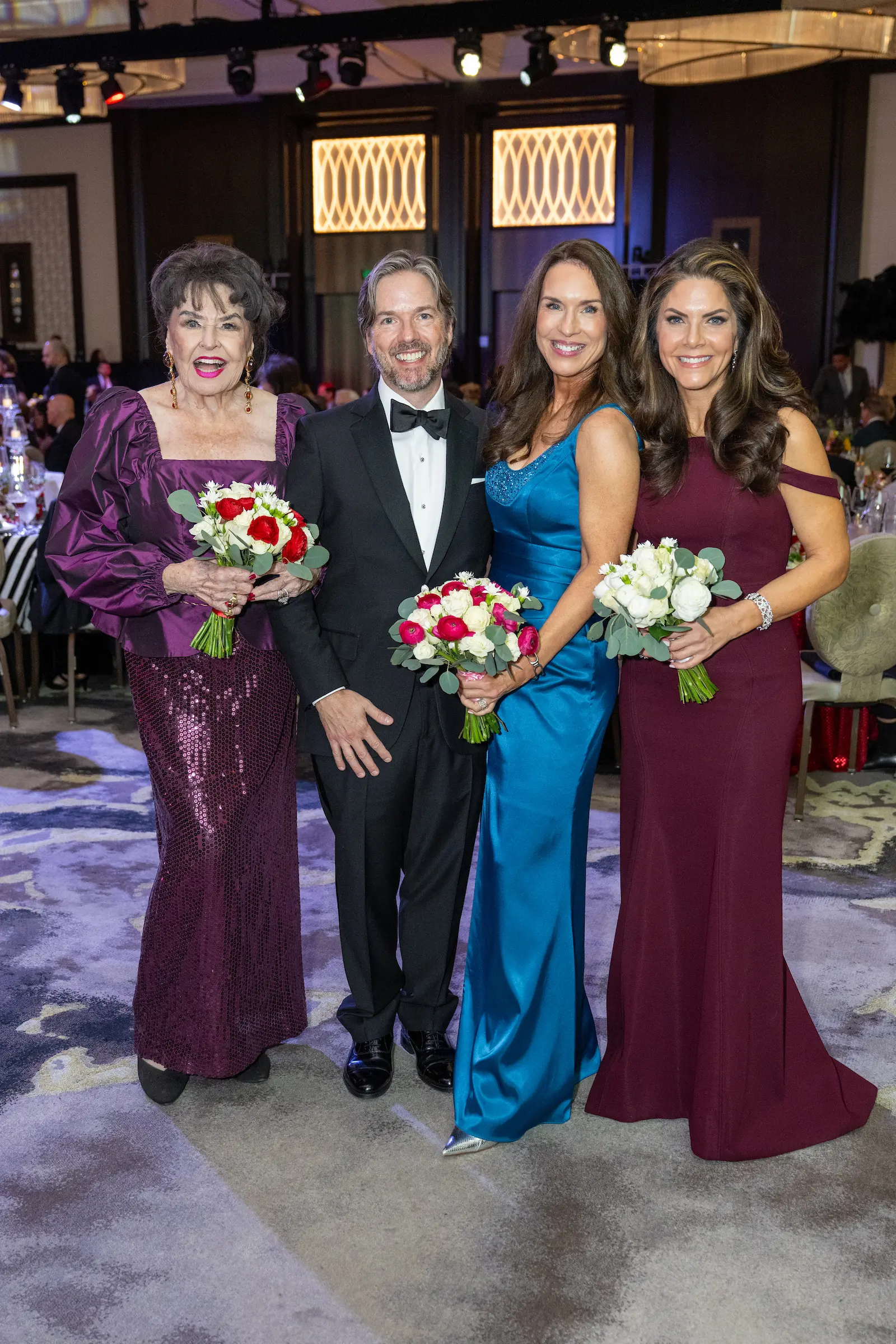 Warner Roberts, David and Samantha Kennedy, Monica Hartland photo by Jacob Pwoer