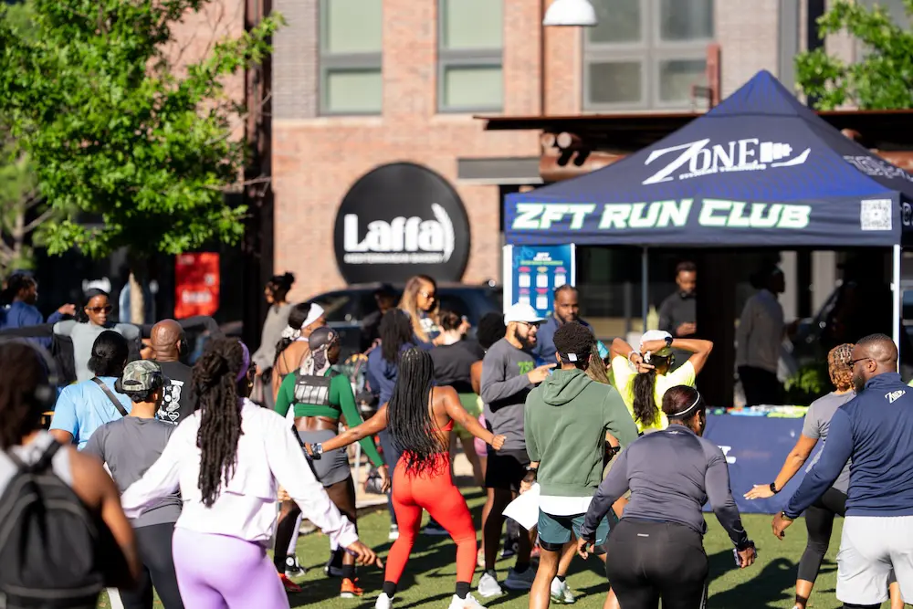 ZFT Run Club at Bayou Park