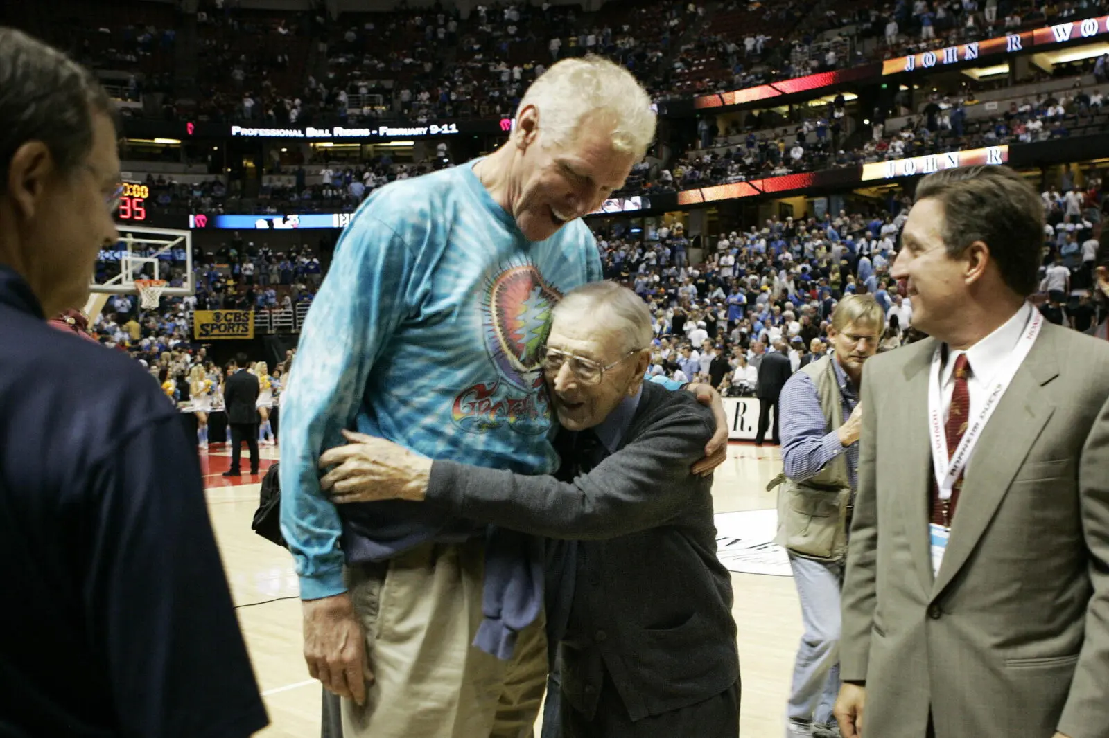 John Wooden and Bill Walton loved each other and Wooden was always trying to teach Walton something.