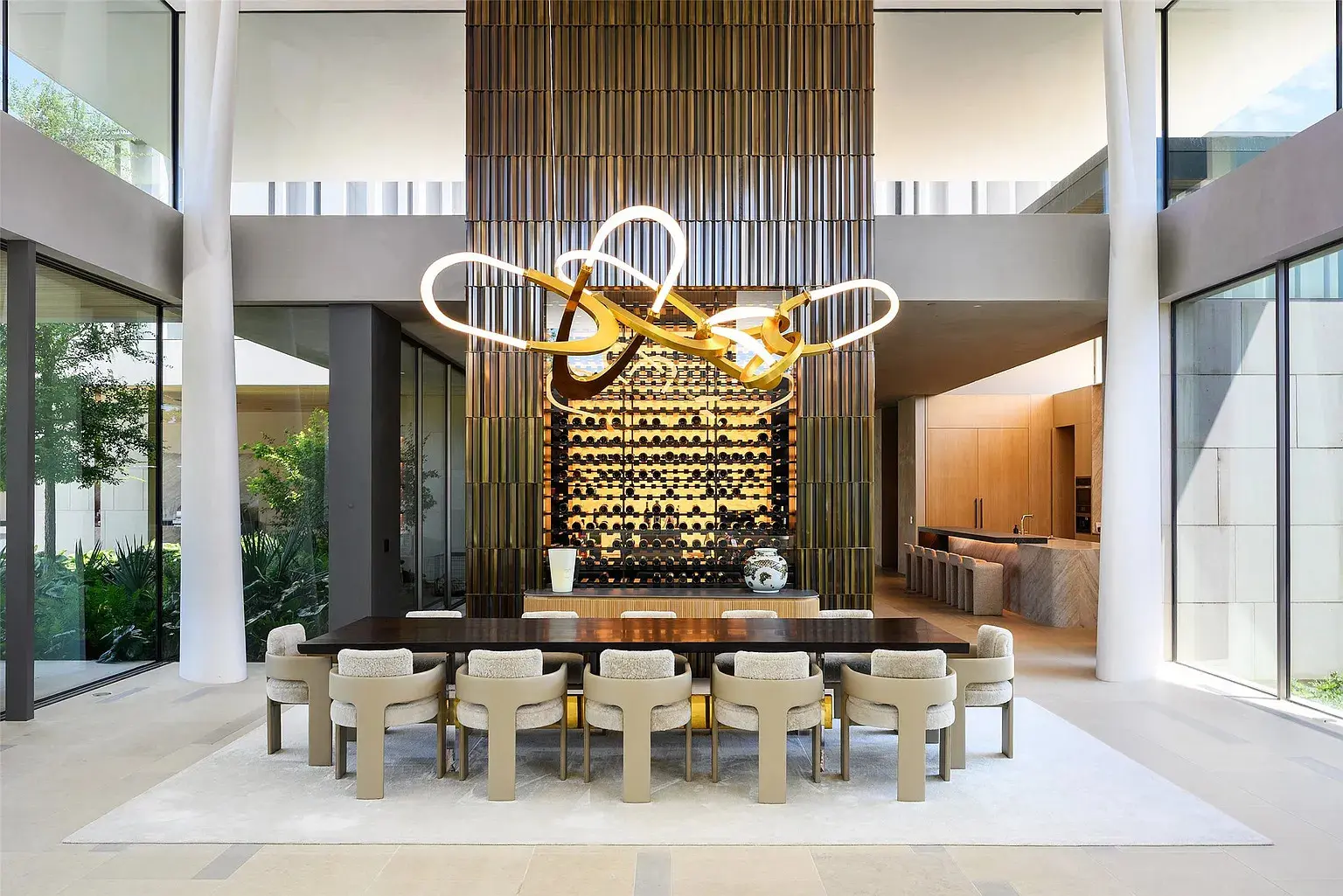 Casa de Ondas' dining room (Photo by Stephen Reed Photography)
