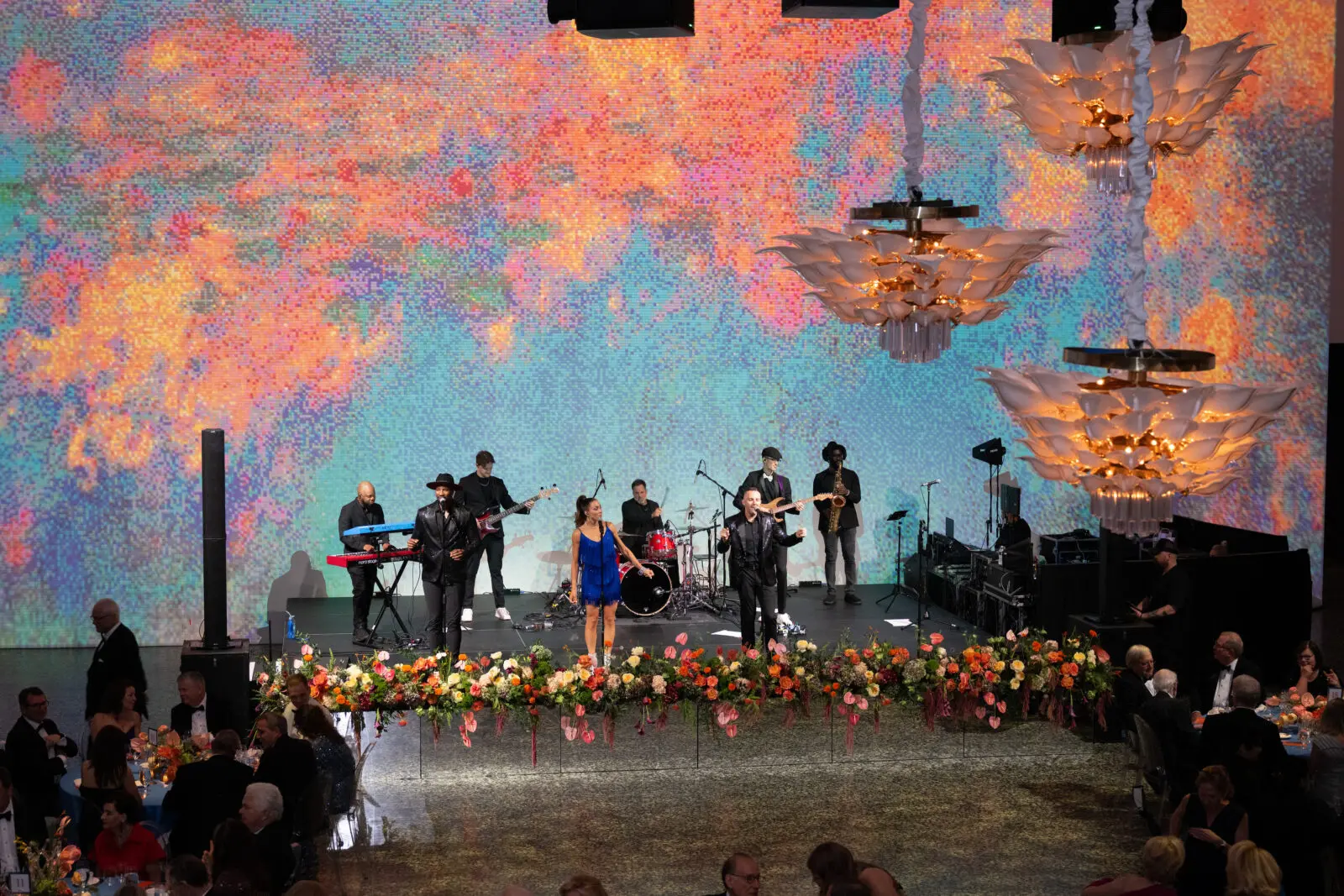 The Big Beyond performs at the Museum of Fine Arts, Houston Grand Gala Ball (Photo by Wilson Parish)