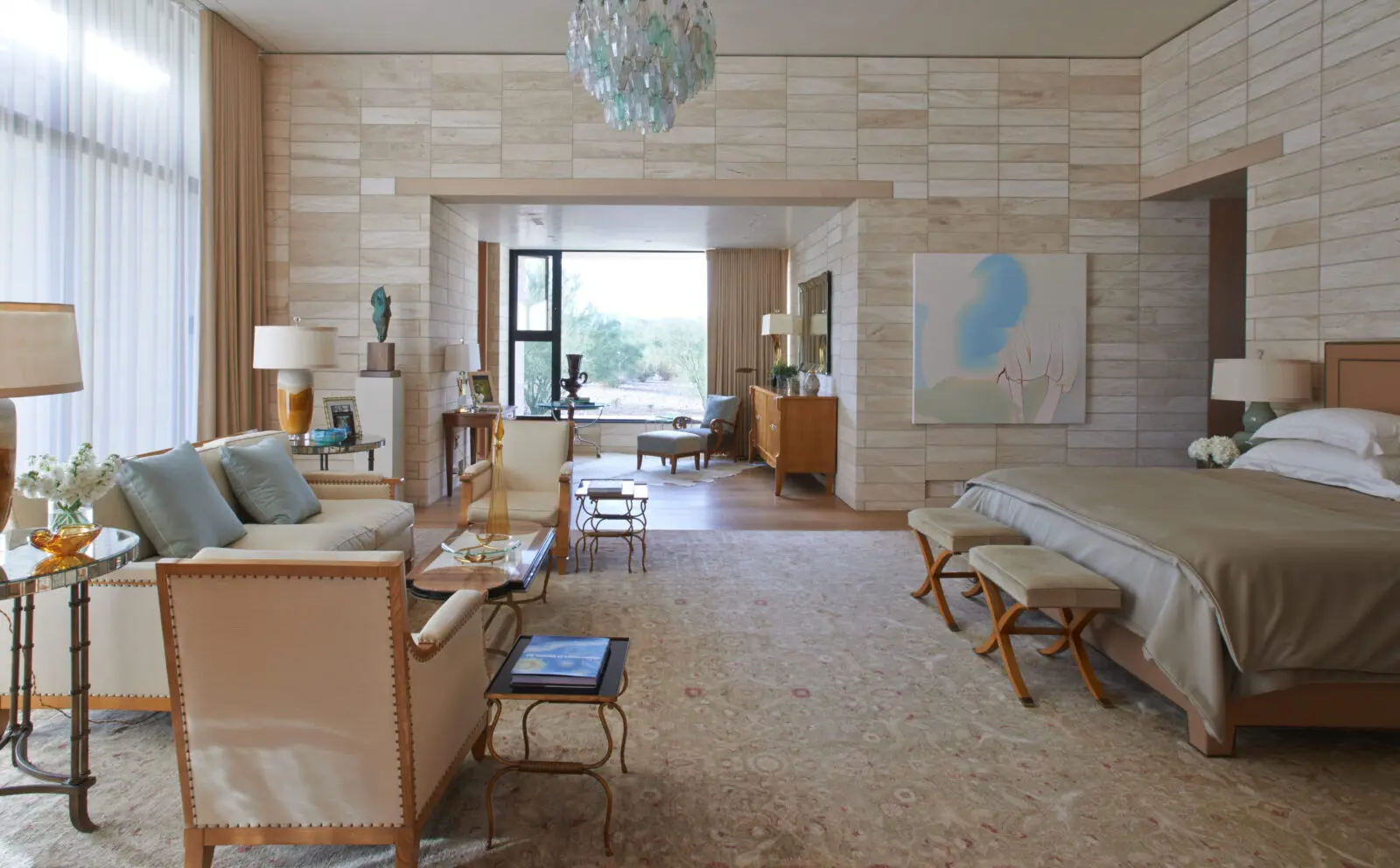 Project in Paradise Valley, AZ, 2017. Published in Architectural Digest and Jan Showers Glamorous Living
(Photo by Jeff McNamara)
