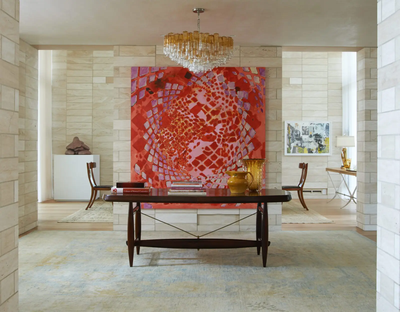 A project in Paradise Valley, Arizona, 2017. Published Architectural Digest, Jan Showers Glamorous Living. (Photo by Jeff McNamara)