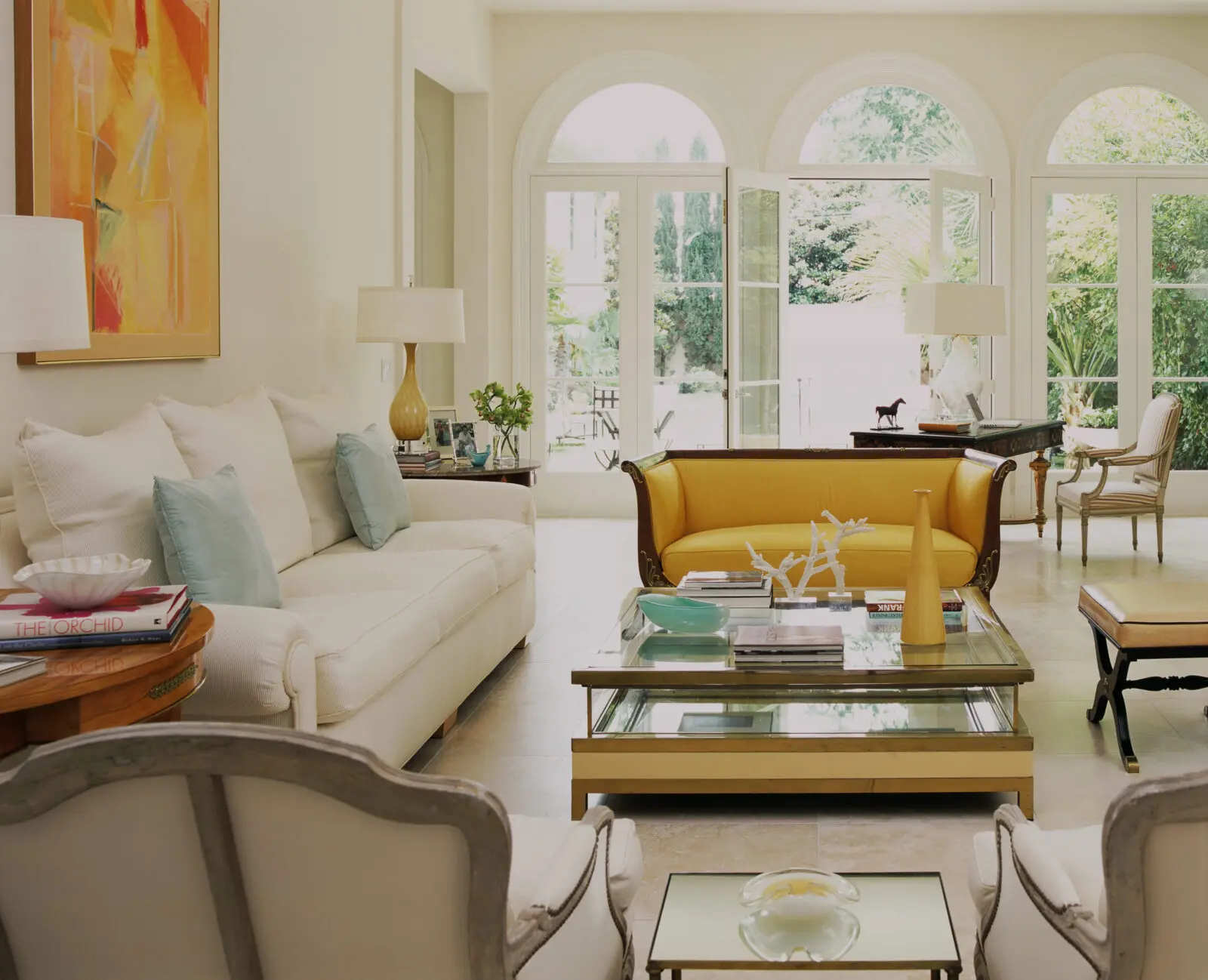 A project in Dallas, mid-2000s. Published 
Western Interiors, Jan Showers Glamorous Rooms. (Photo by Dominique Vorillon)