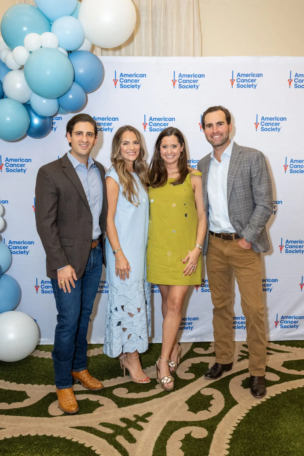Alex & Suzanne Assarian, Shelby & Jack Scharnberg at the American Cancer Society GenNow Network event (Photo by Jacob Power)