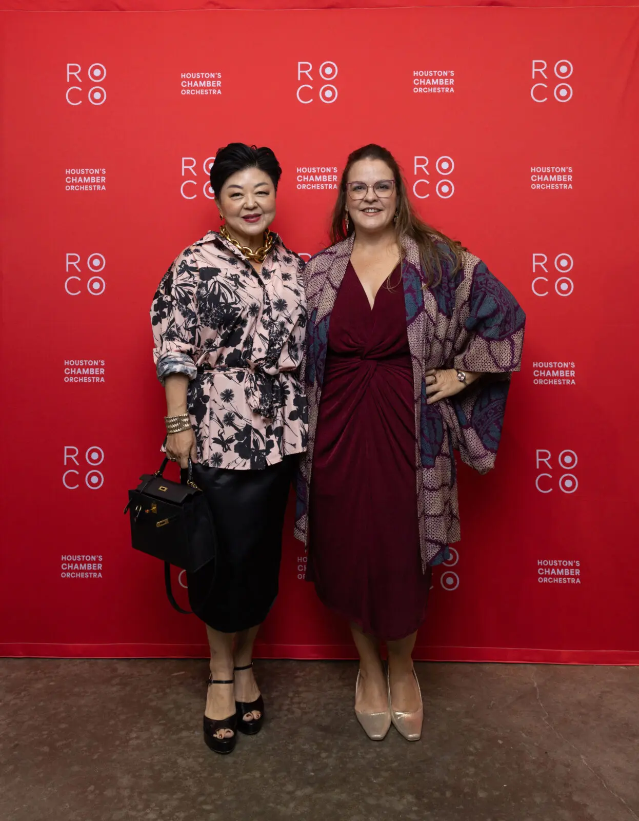 Anne Park, Amanda Watson at ROCO's Revelry gala