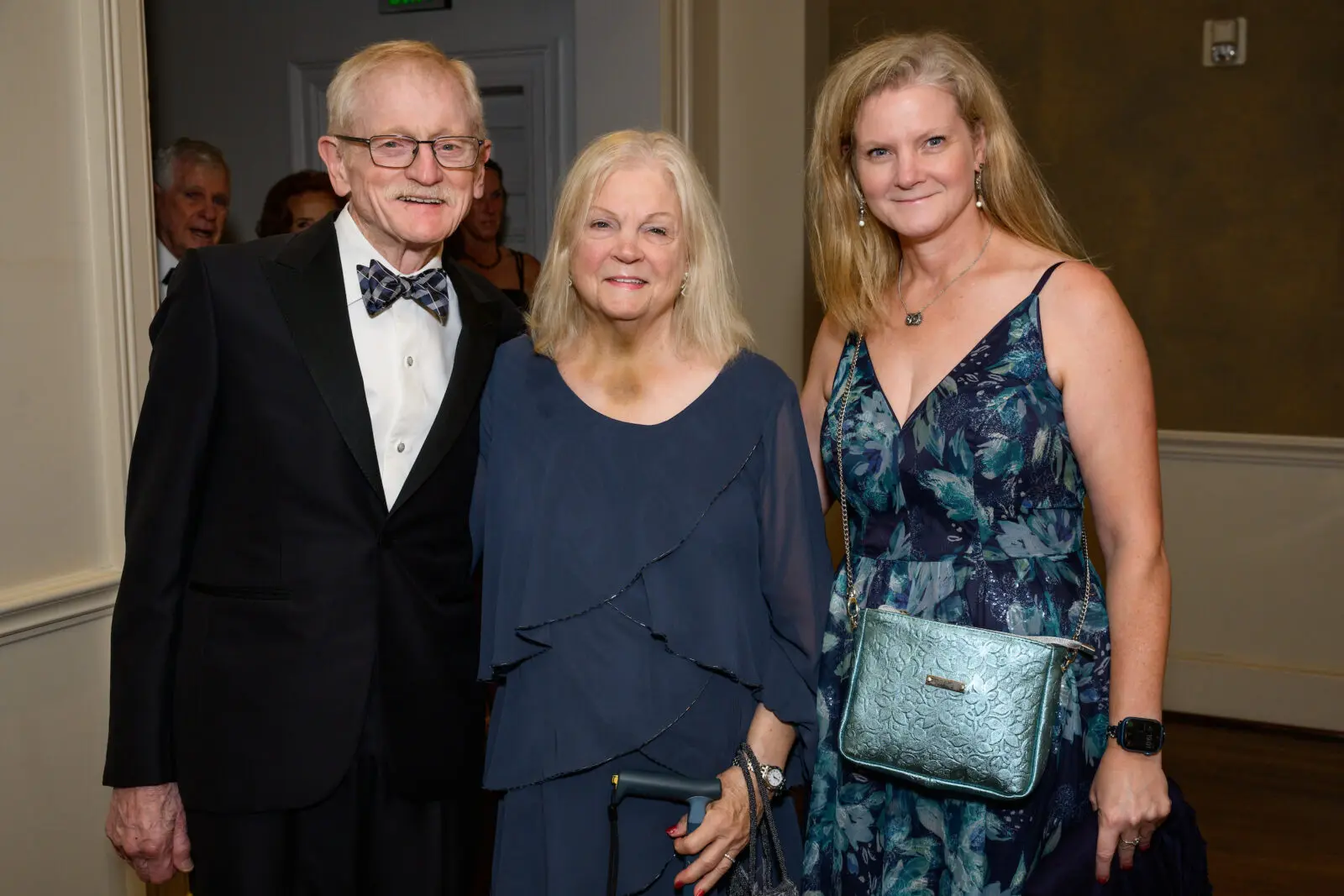 Bob & Betty Bixby, Ann Bixby at 'An Evening for Rice's Honour' Robb & Georgiana Ladd at 'An Evening for Rice's Honour' (Photo by Jeff Fitlow)