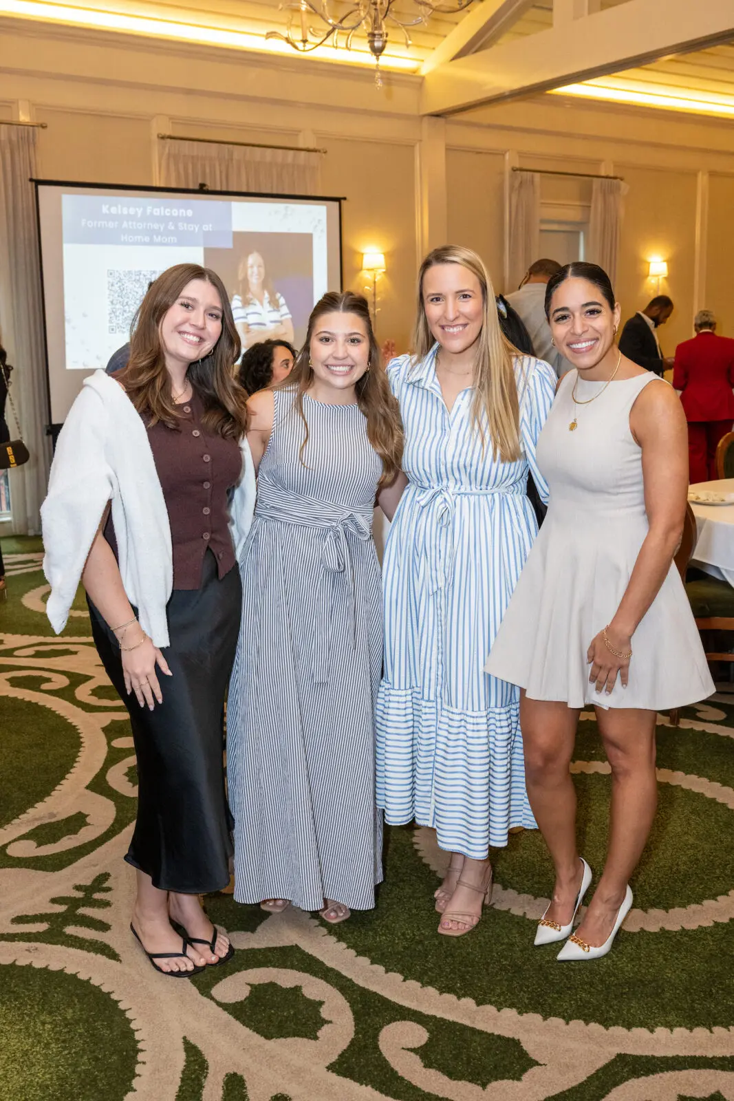 Brianna Hester, Kendyl DeArana, Tara Barton, Sara Khalifa at the American Cancer Society GenNow Network event (Photo by Jacob Power)